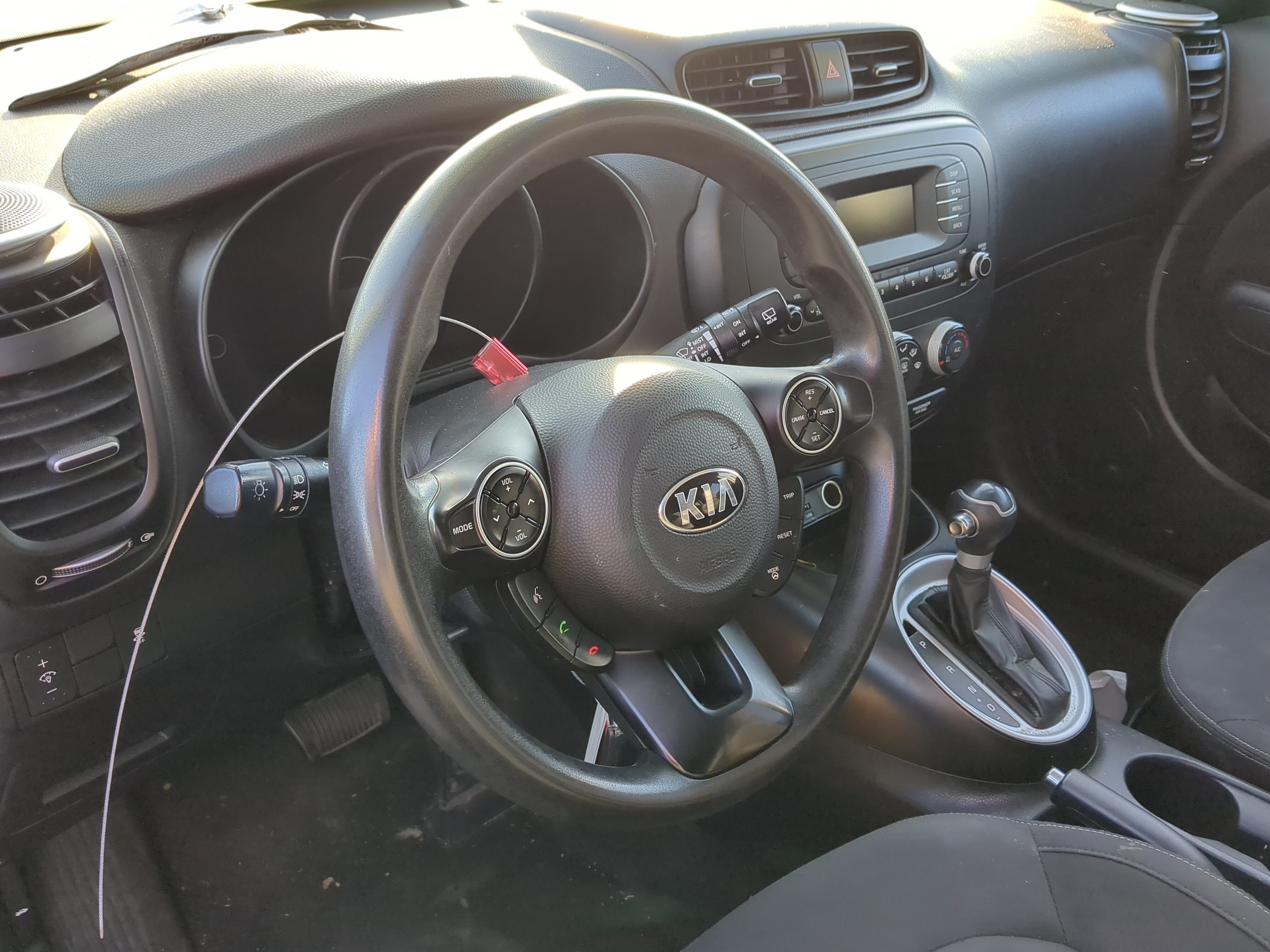 2014-2019 Kia Soul Air Bag Driver Left Steering Wheel Mounted 1221780 - Oemusedautoparts1.com