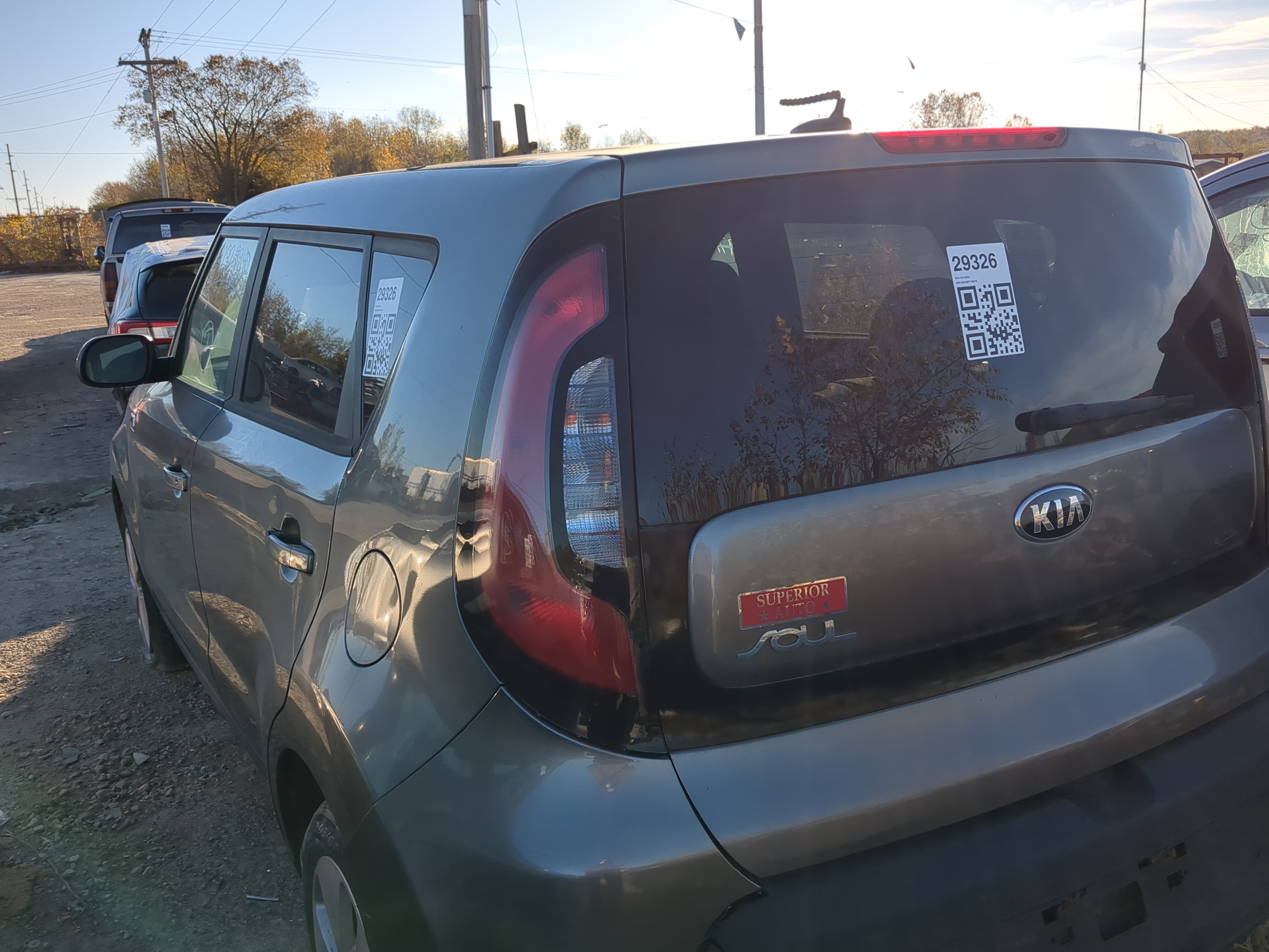 2014-2019 Kia Soul Driver Left Side Tail Light Taillight Oem 1221858 - Oemusedautoparts1.com