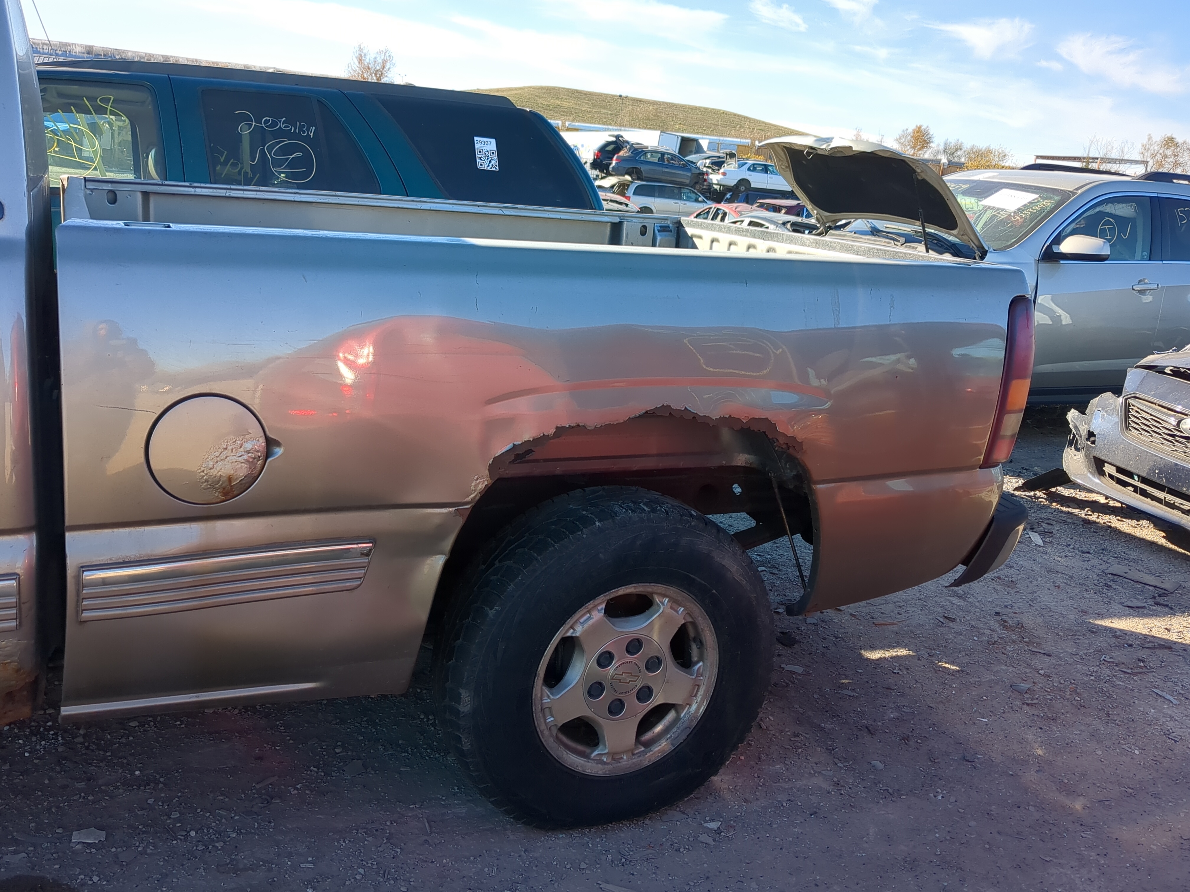 1999-2007 Chevrolet Silverado 1500 Pickup Box Bed Assembly 1222076 - Oemusedautoparts1.com