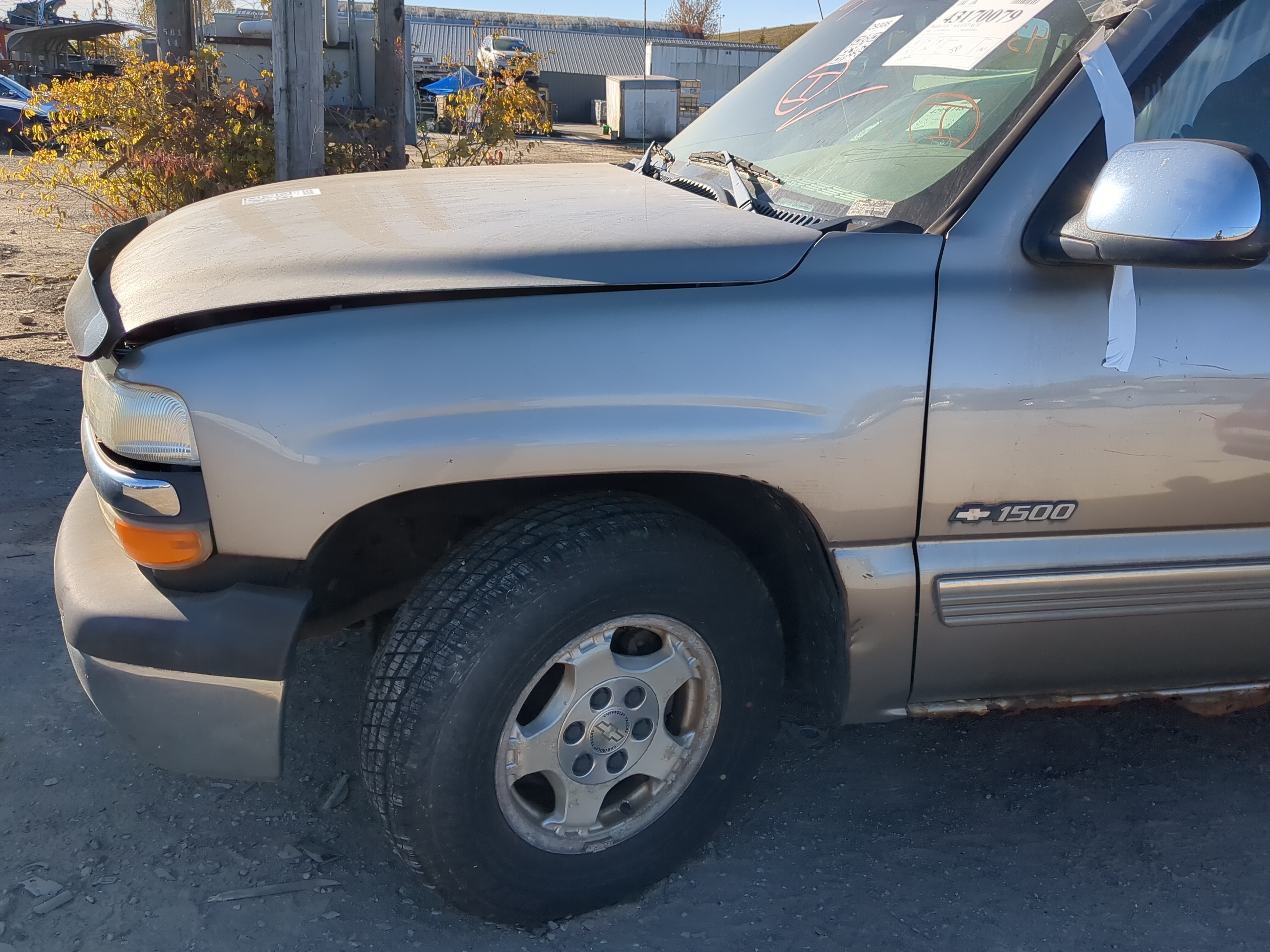 1999-2002 Chevrolet Silverado 1500 Driver Fender 1222119 - Oemusedautoparts1.com