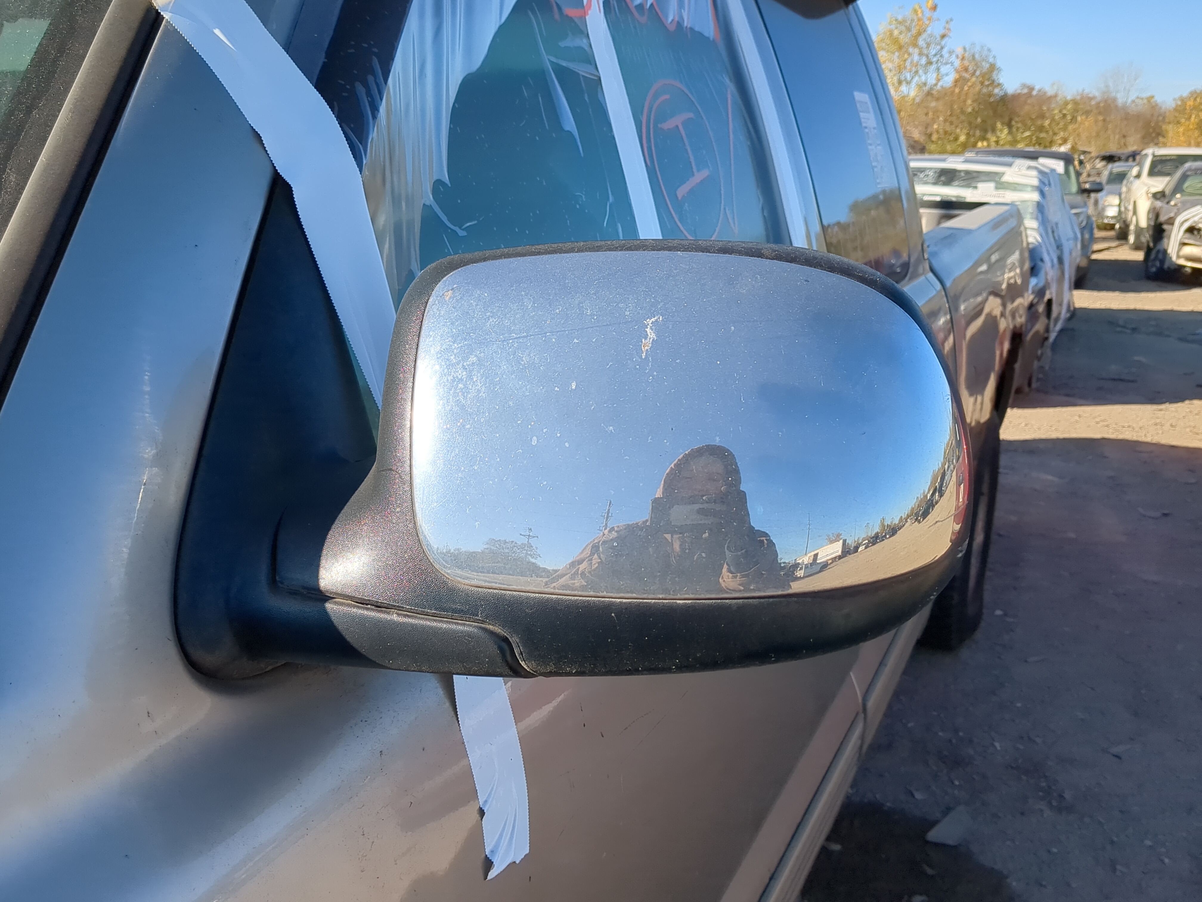 1999 Chevrolet Silverado 1500 Driver Left Side View Power Door Mirror 1222148 - Oemusedautoparts1.com