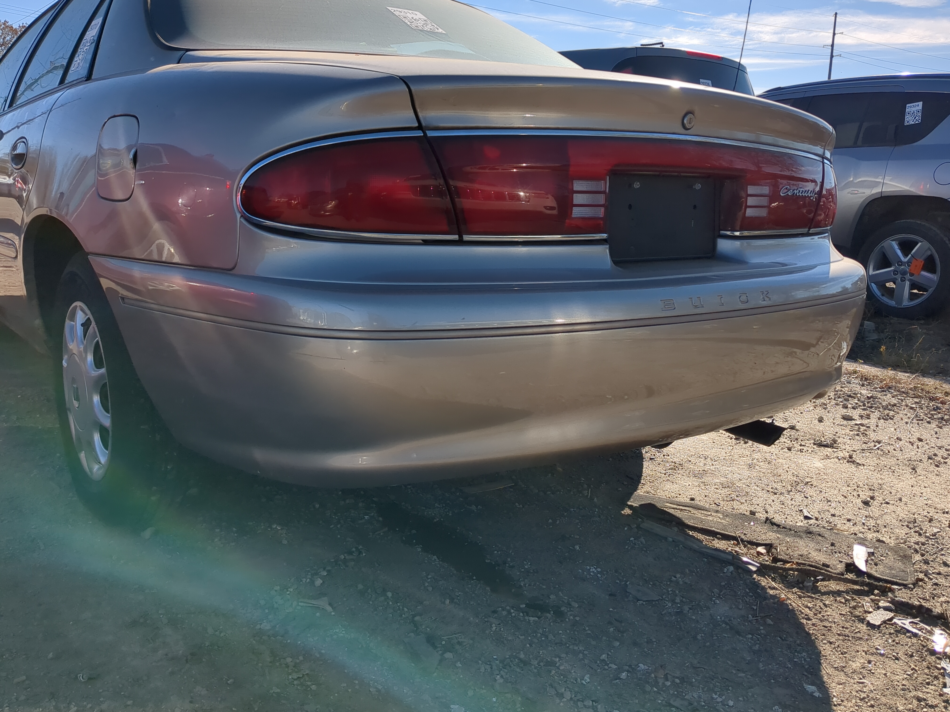 1997-2003 Buick Century Rear Bumper Assembly Oem 1222217 - Oemusedautoparts1.com