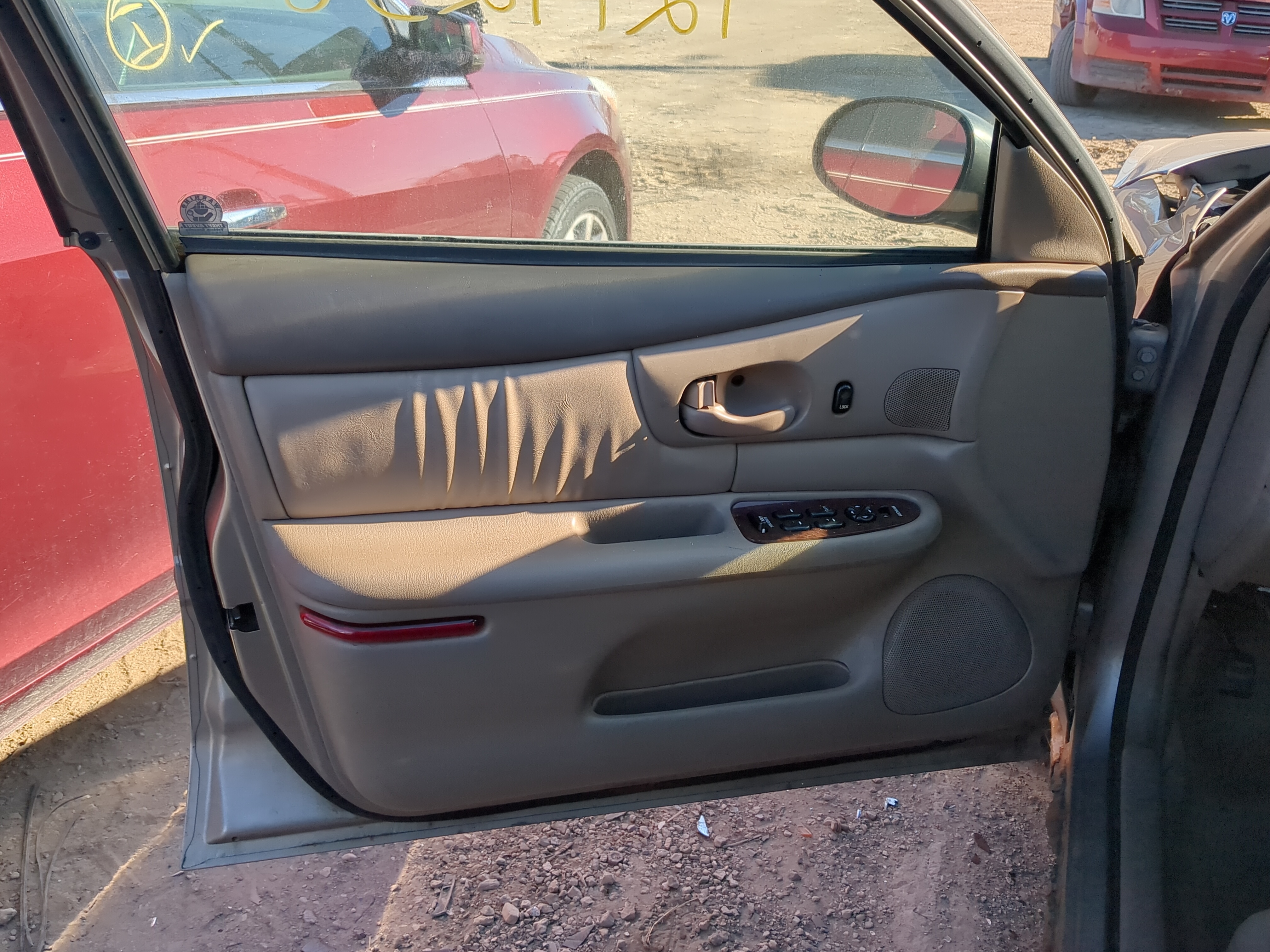 2003 Buick Century Front Left Driver Interior Door Panel Trim 1222310 - Oemusedautoparts1.com