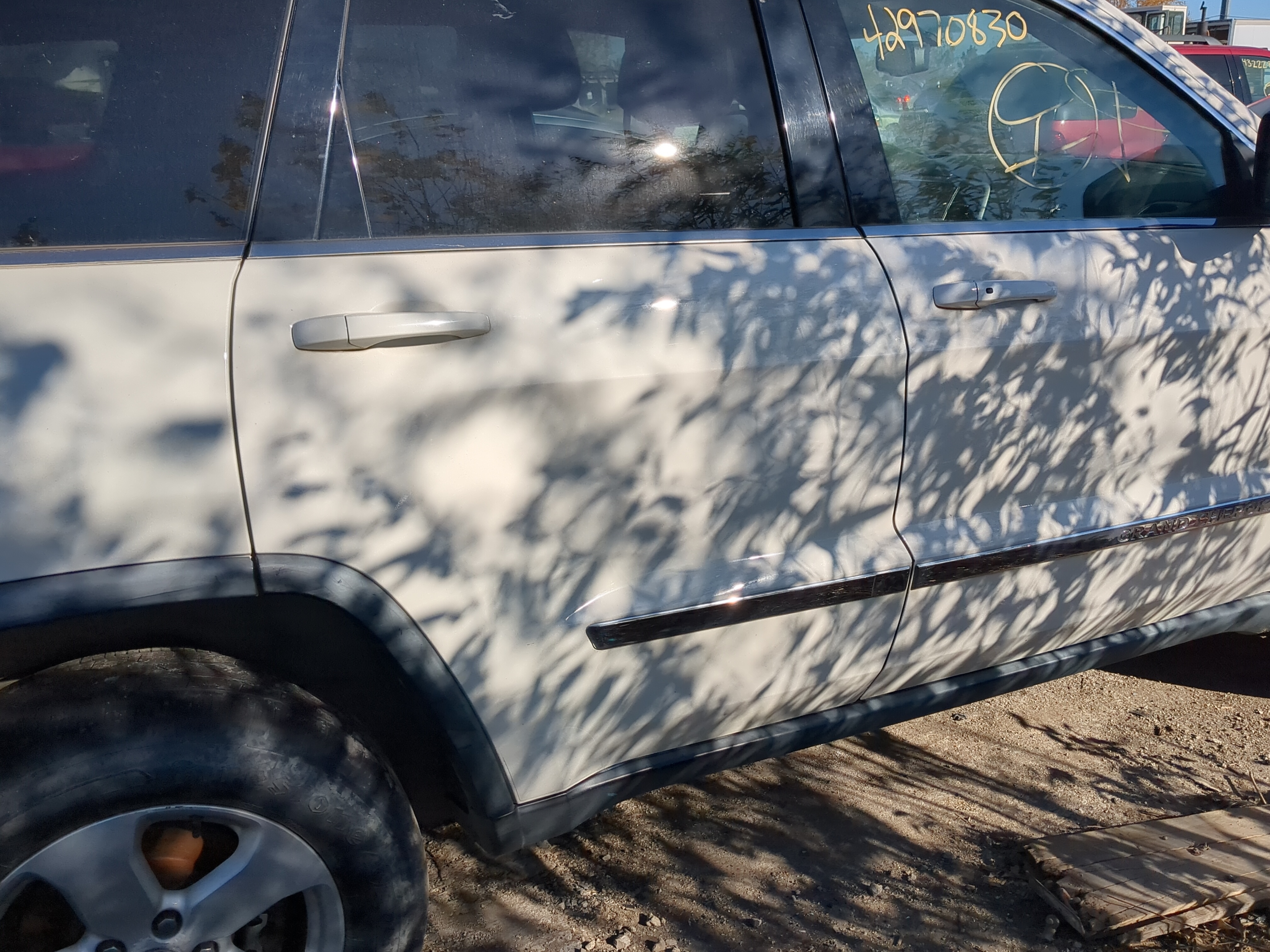 2011-2022 Jeep Grand Cherokee Passenger Rear Door Oem 1222396 - Oemusedautoparts1.com