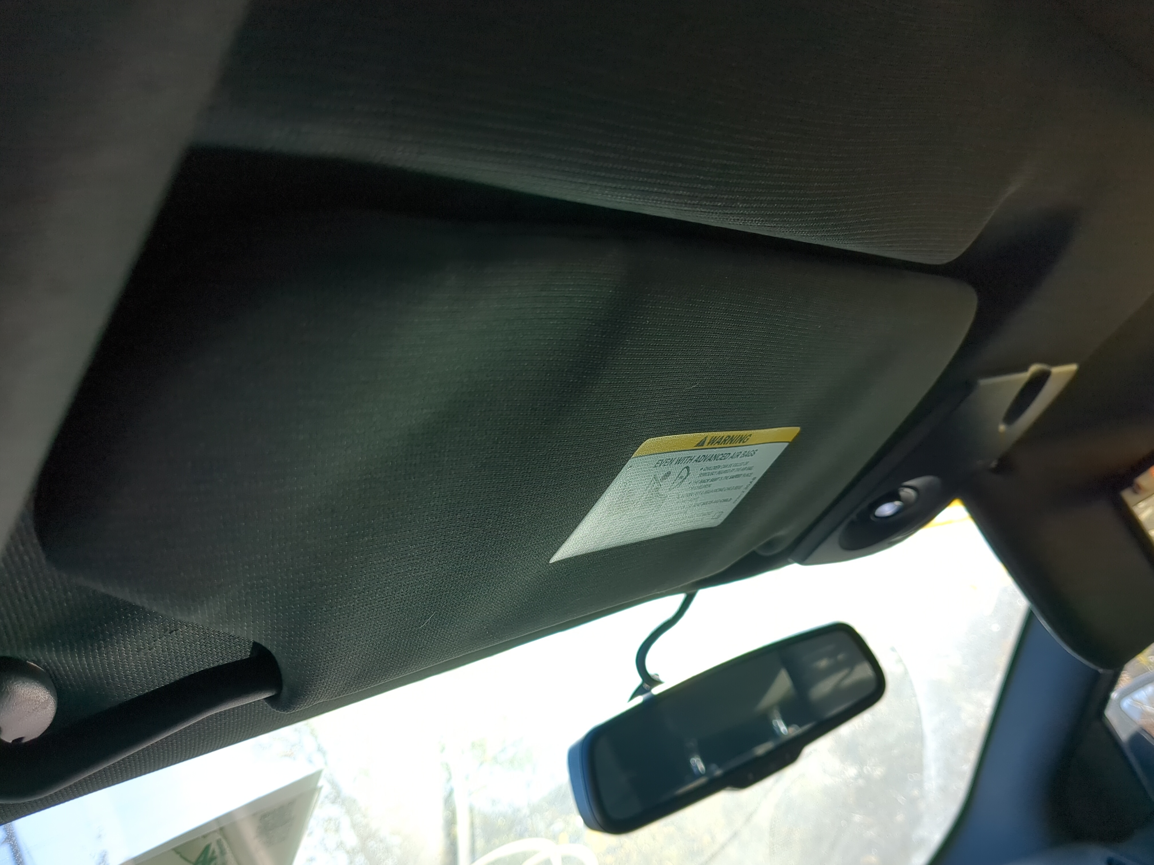 2011-2014 Dodge Avenger Driver Sun Visor Mirror Left Sunvisor 1222546 - Oemusedautoparts1.com