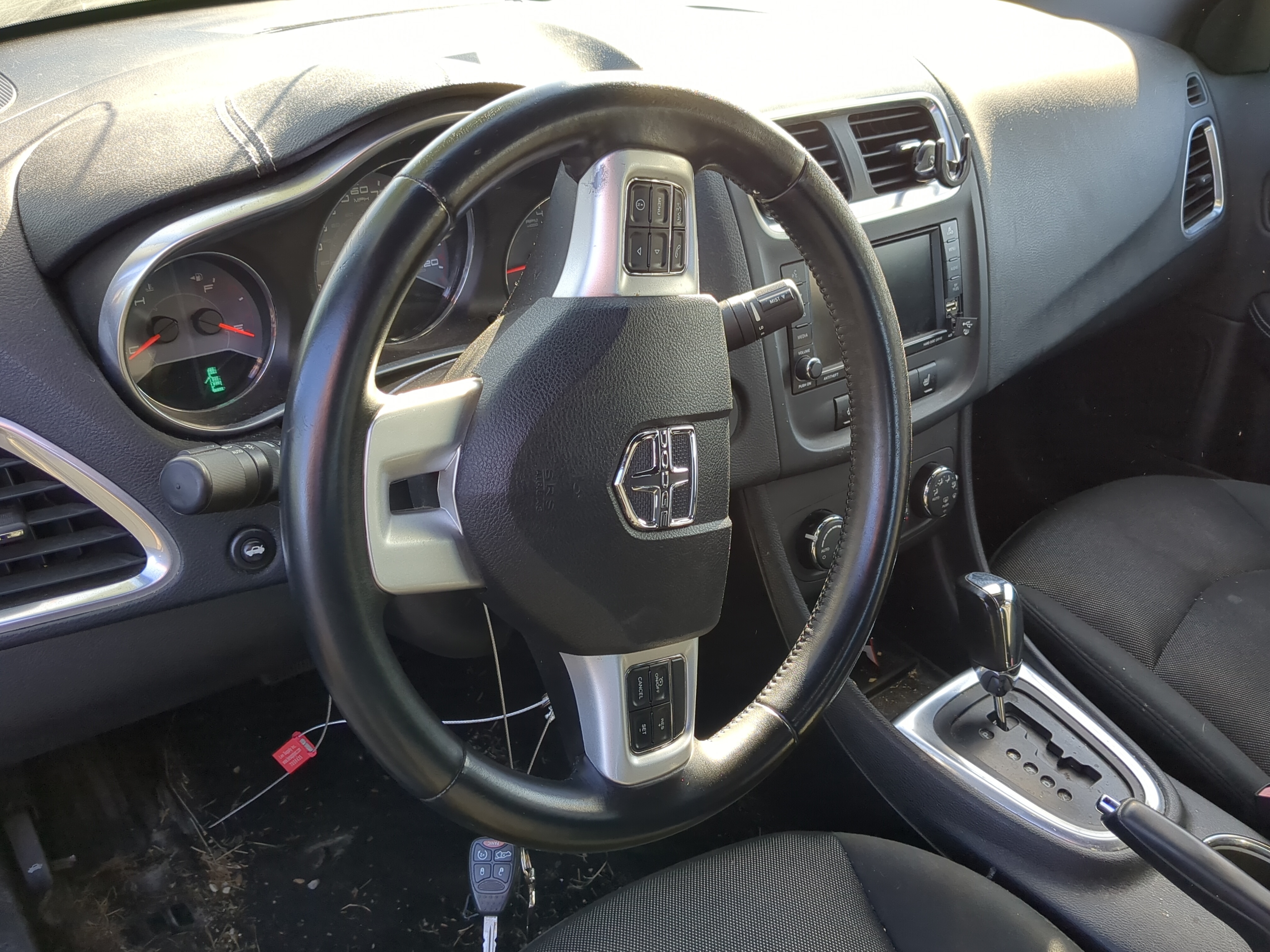 2011-2014 Dodge Avenger Air Bag Driver Left Steering Wheel Mounted 1222551 - Oemusedautoparts1.com