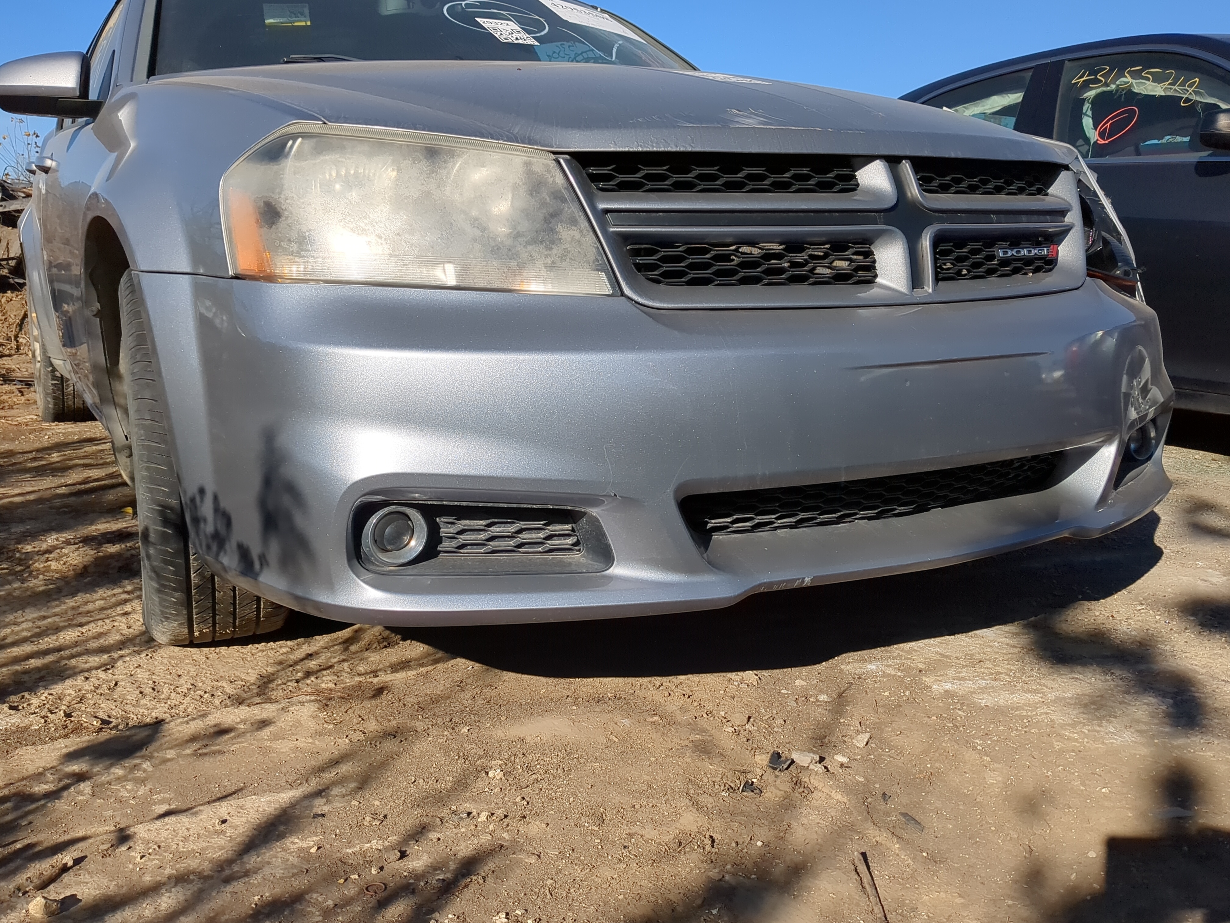 2011-2014 Dodge Avenger Front Bumper - Oem 1222671 - Oemusedautoparts1.com