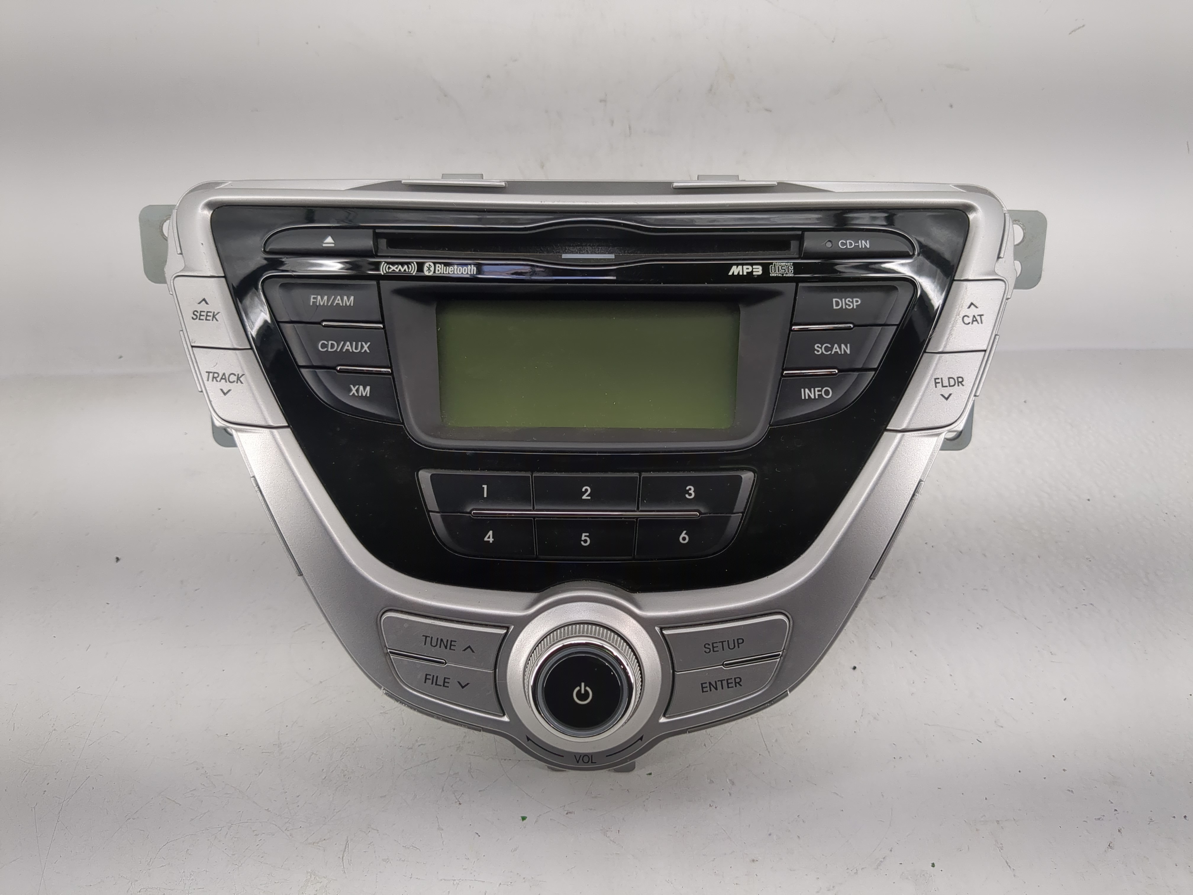 2011-2013 Hyundai Elantra Am Fm Cd Player Radio Receiver 1222680 - Oemusedautoparts1.com