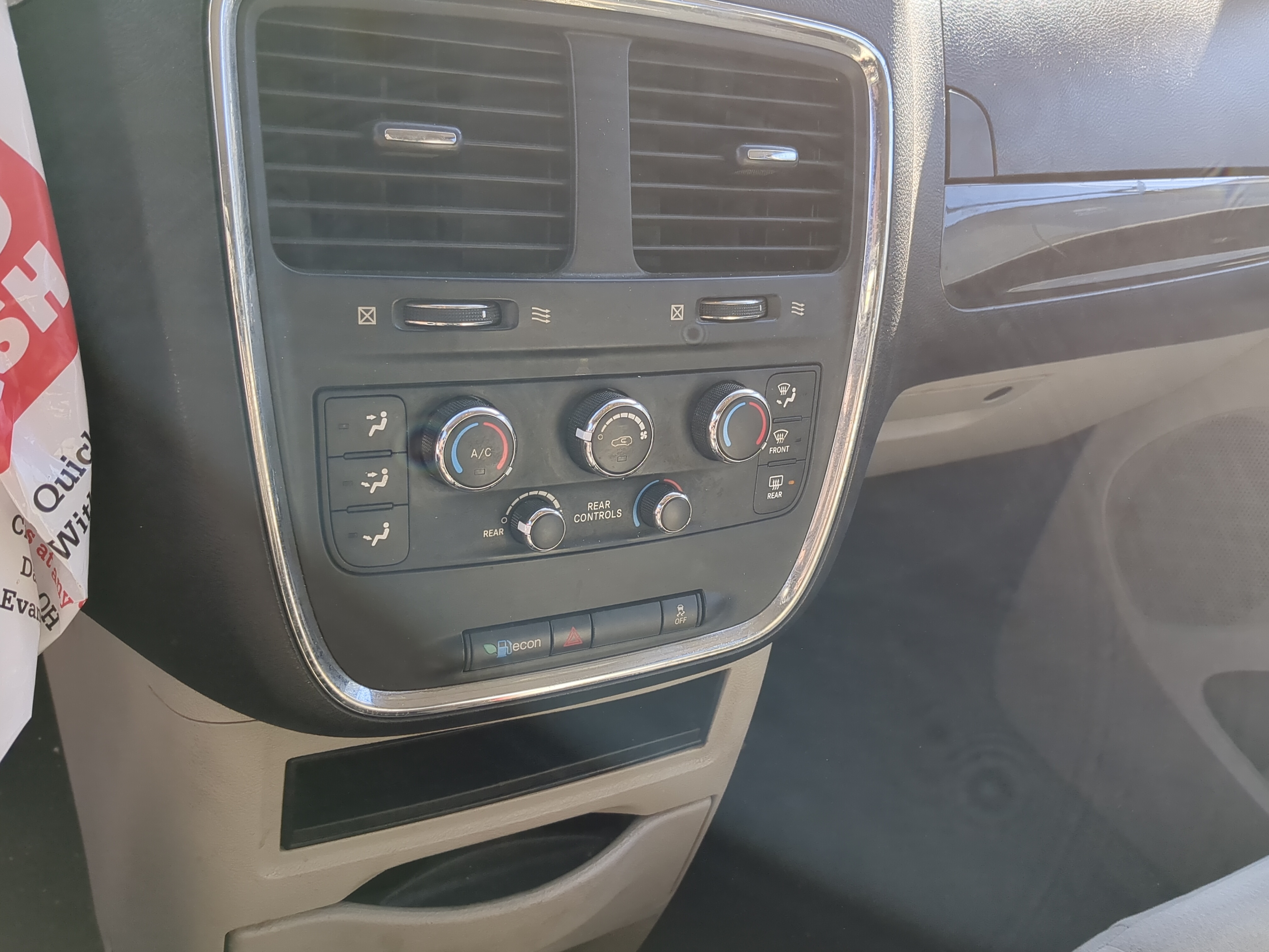 2011-2020 Dodge Grand Caravan Ac Heater Climate Control 1222792 - Oemusedautoparts1.com