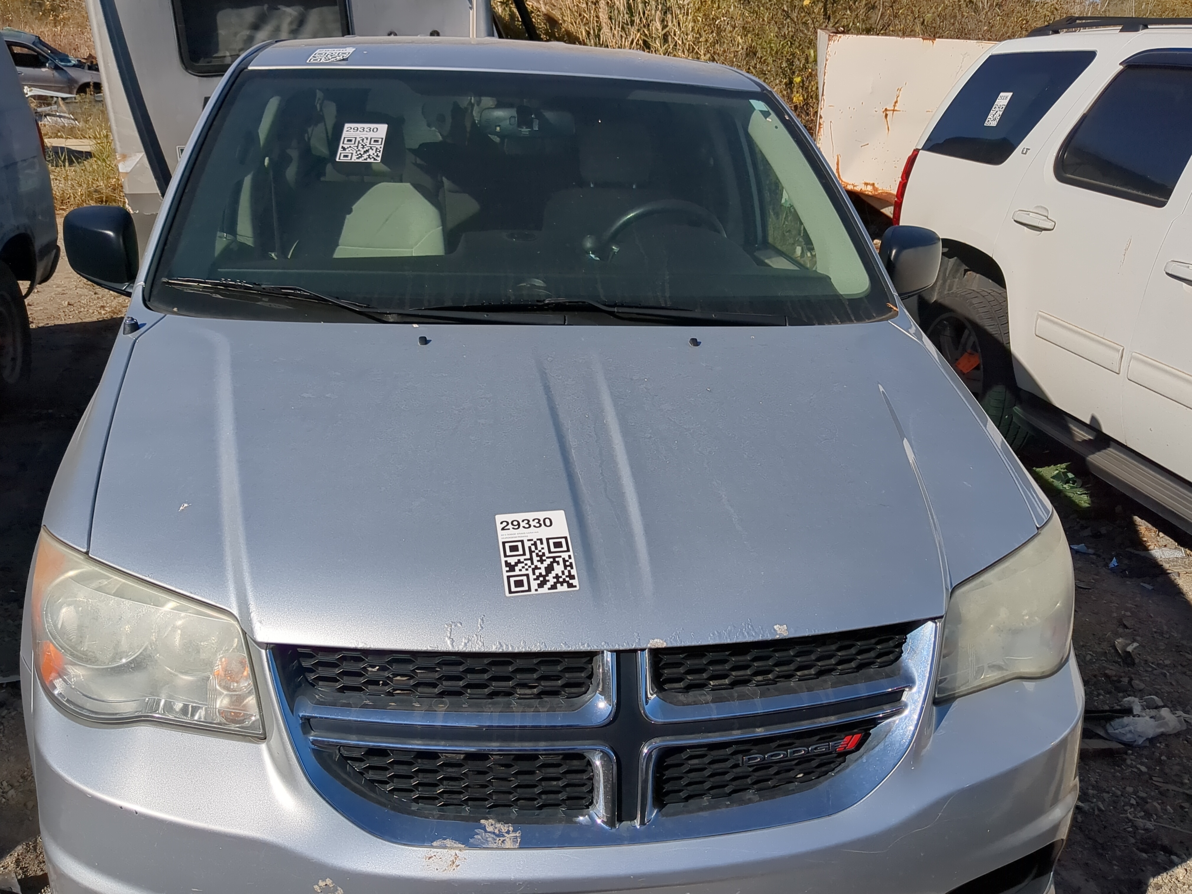 2011-2020 Dodge Grand Caravan Hood Oem 1222873 - Oemusedautoparts1.com