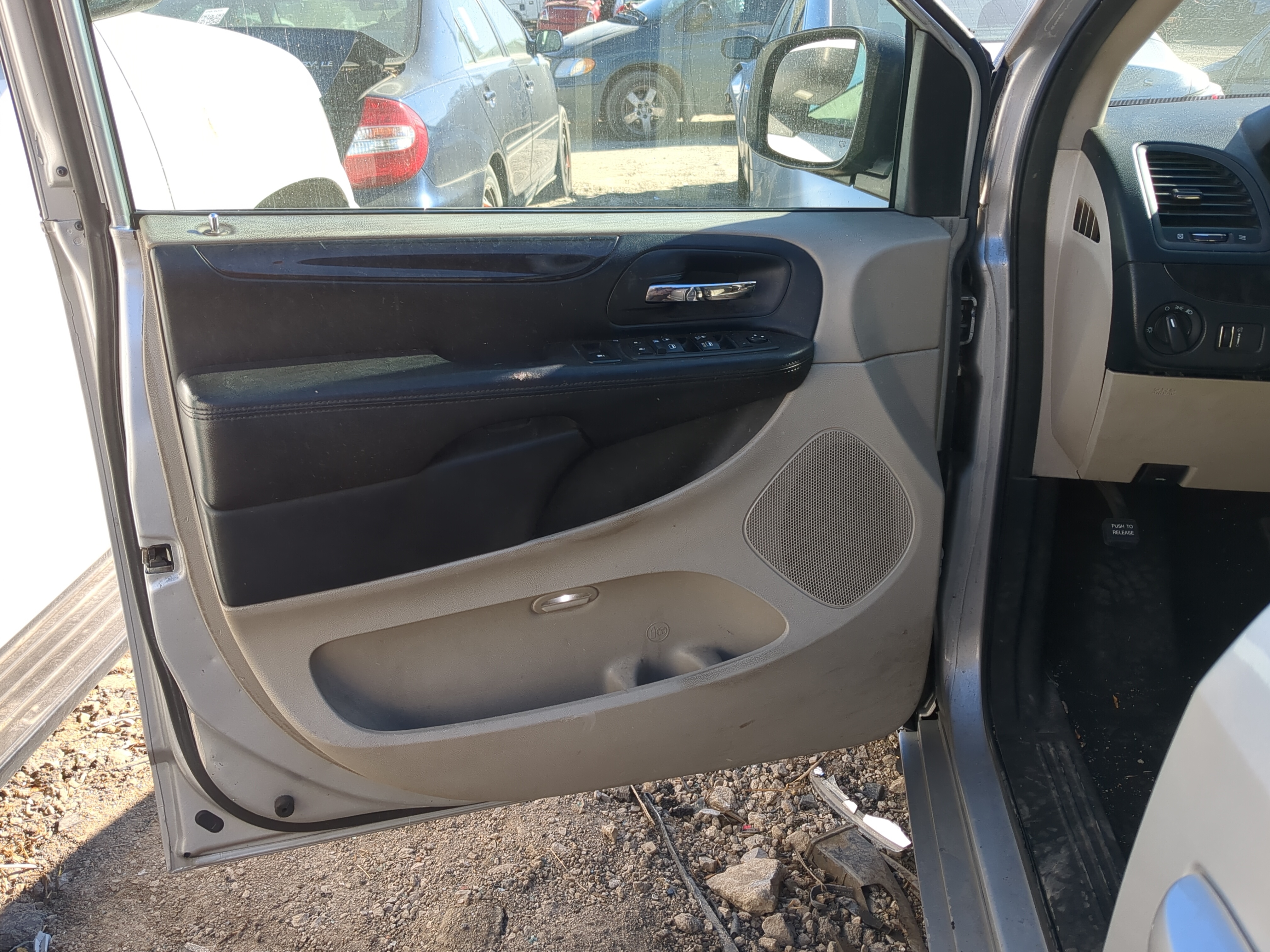 Picture of 2012 Dodge Grand Caravan Front Left Driver Interior Door Panel Trim 1222902