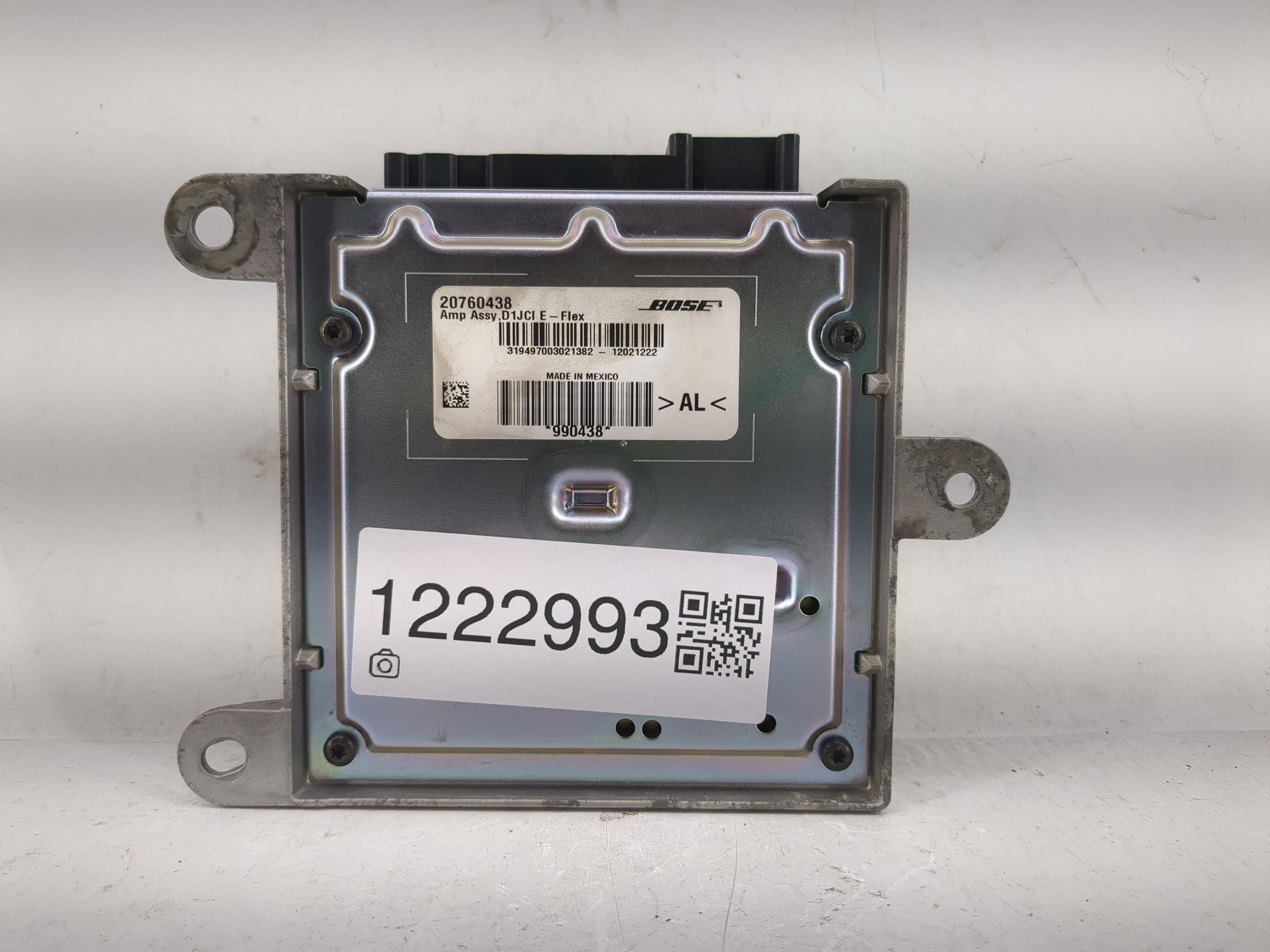 2011-2015 Chevrolet Volt Radio Speaker Amplifier 20760438 1222993 - Oemusedautoparts1.com