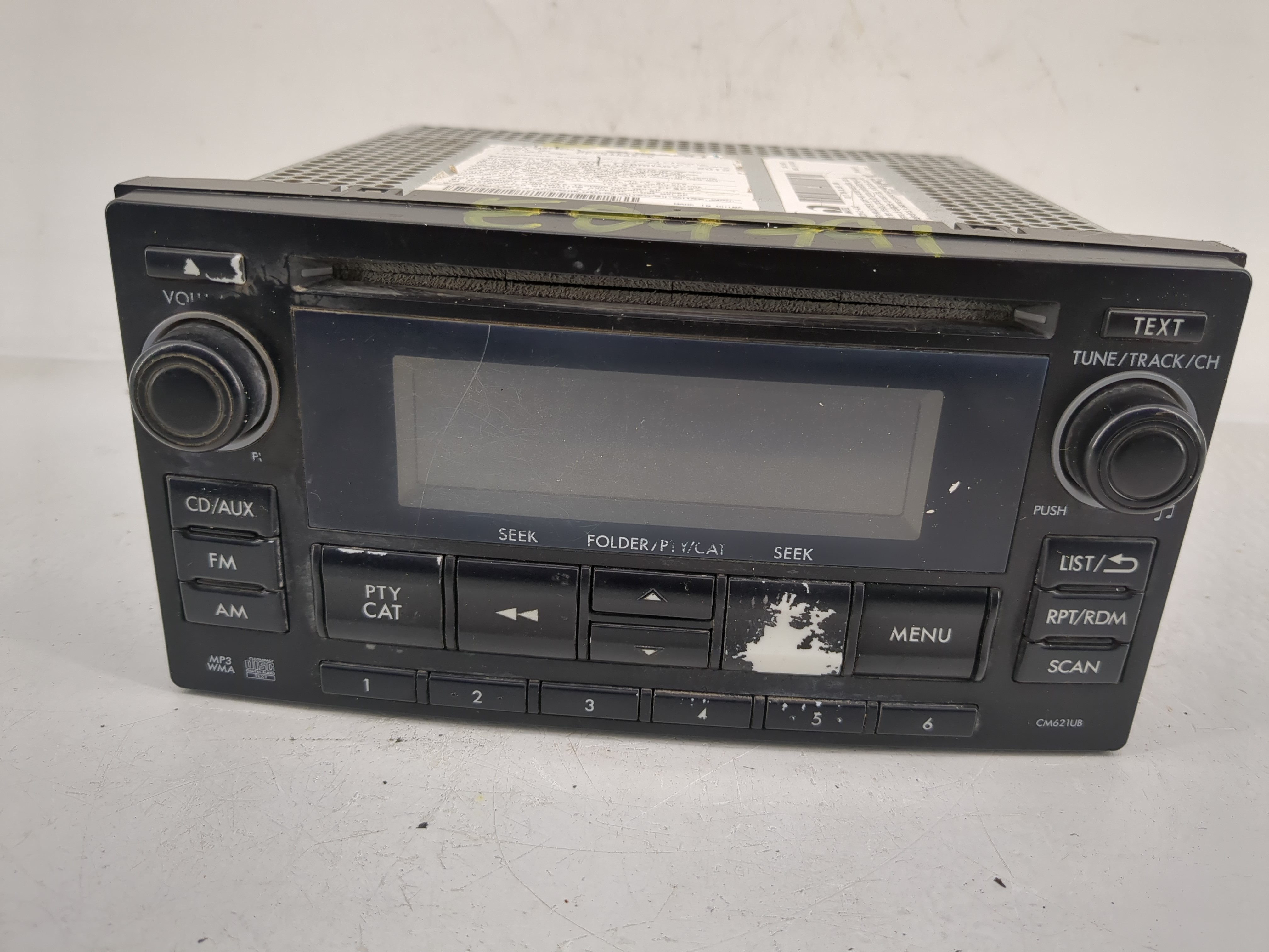 2012-2014 Subaru Impreza Am Fm Cd Player Radio Receiver 1223005 - Oemusedautoparts1.com