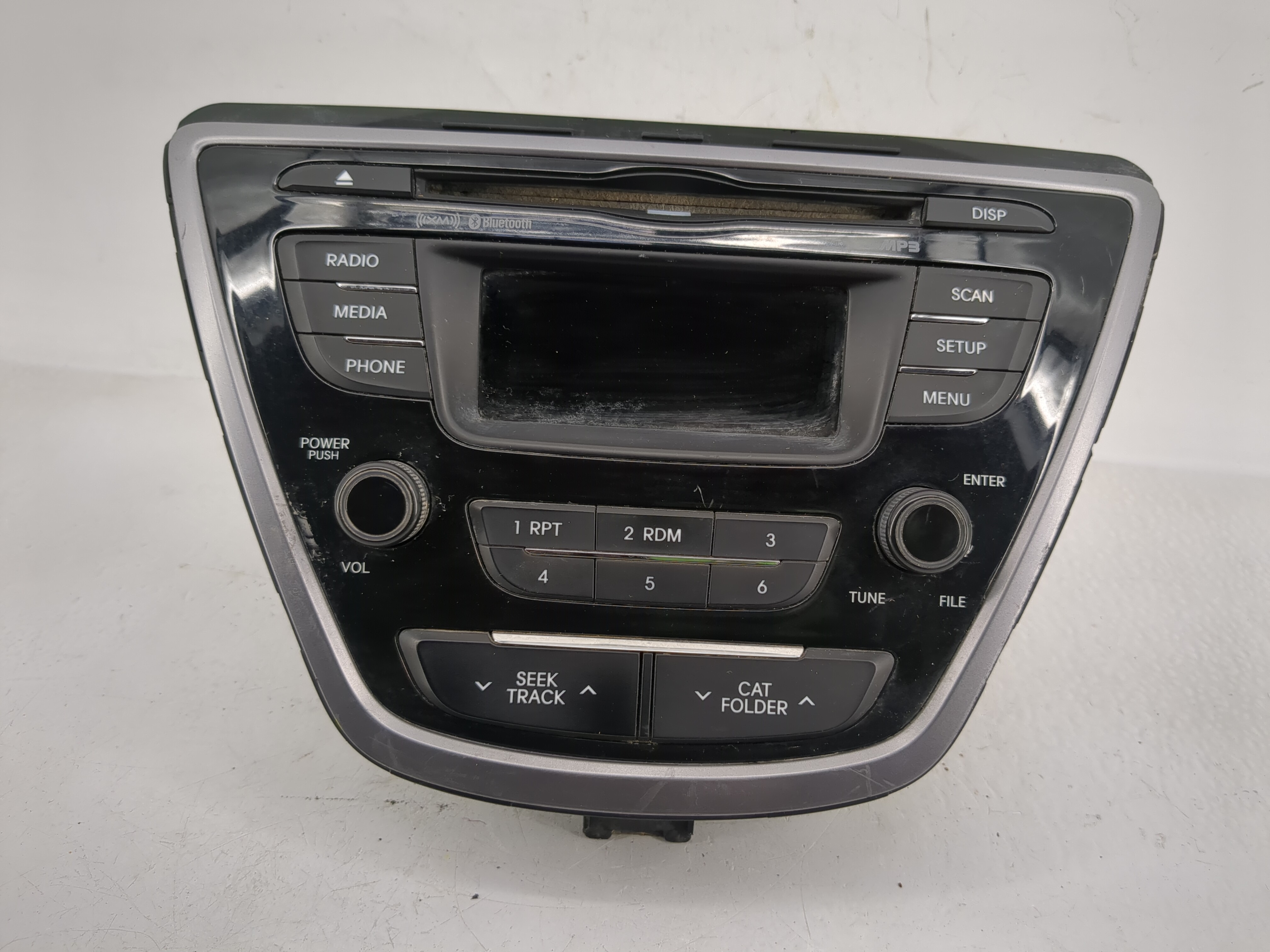 2011-2013 Hyundai Elantra Am Fm Cd Player Radio Receiver 1223010 - Oemusedautoparts1.com