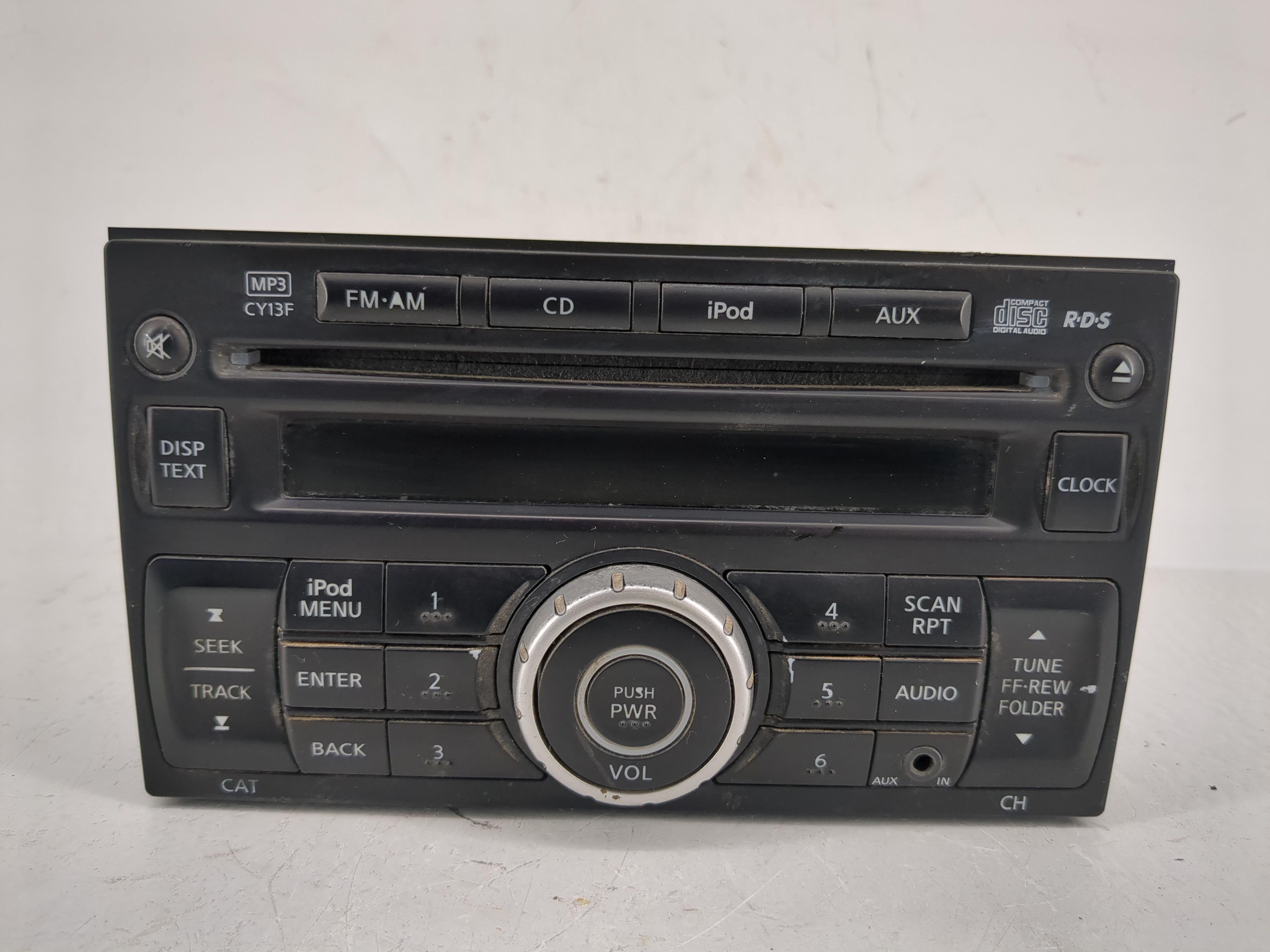 2010-2012 Nissan Sentra Am Fm Cd Player Radio Receiver 1223020 - Oemusedautoparts1.com