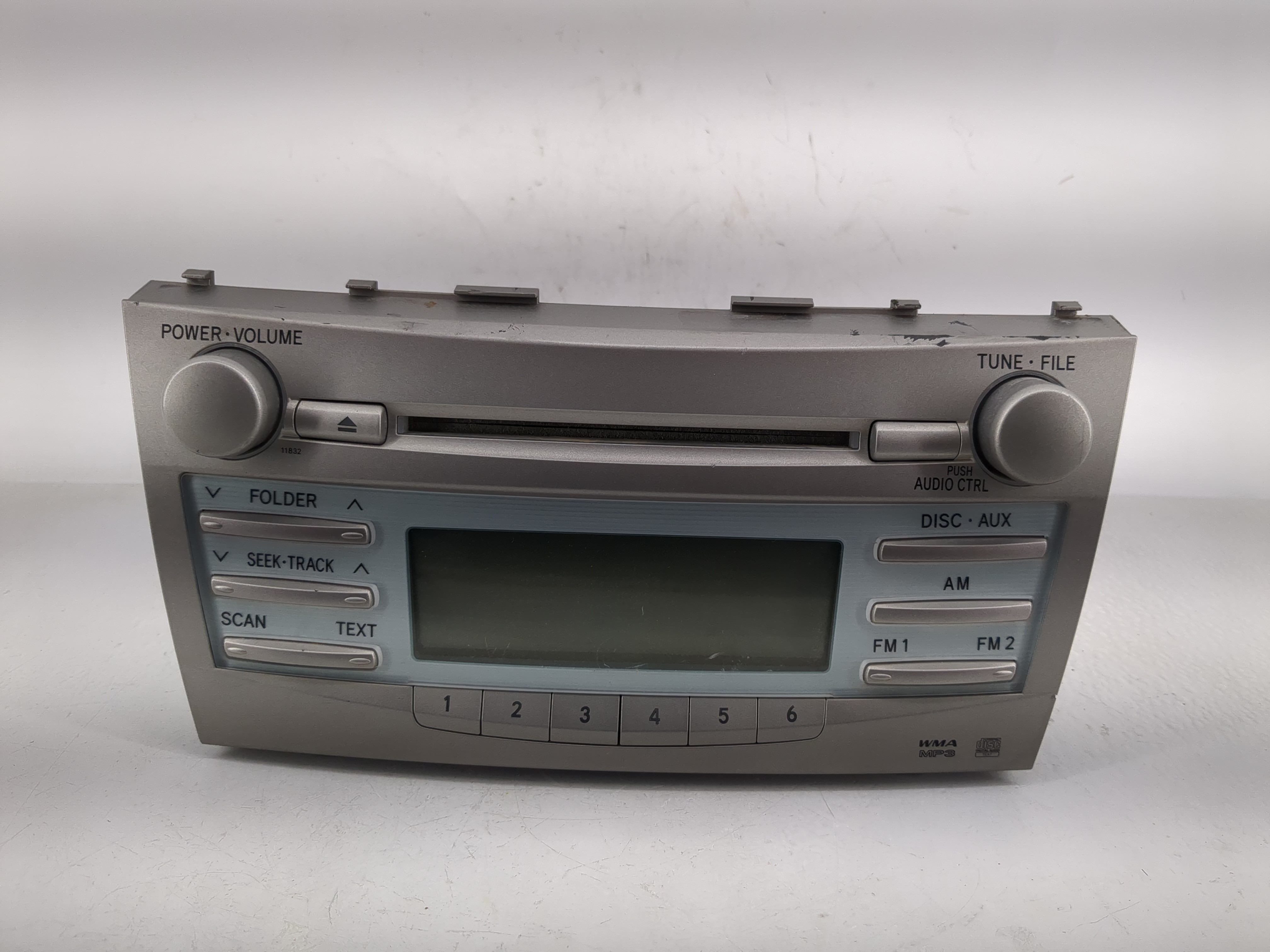 2007-2009 Toyota Camry Am Fm Cd Player Radio Receiver 1223023 - Oemusedautoparts1.com