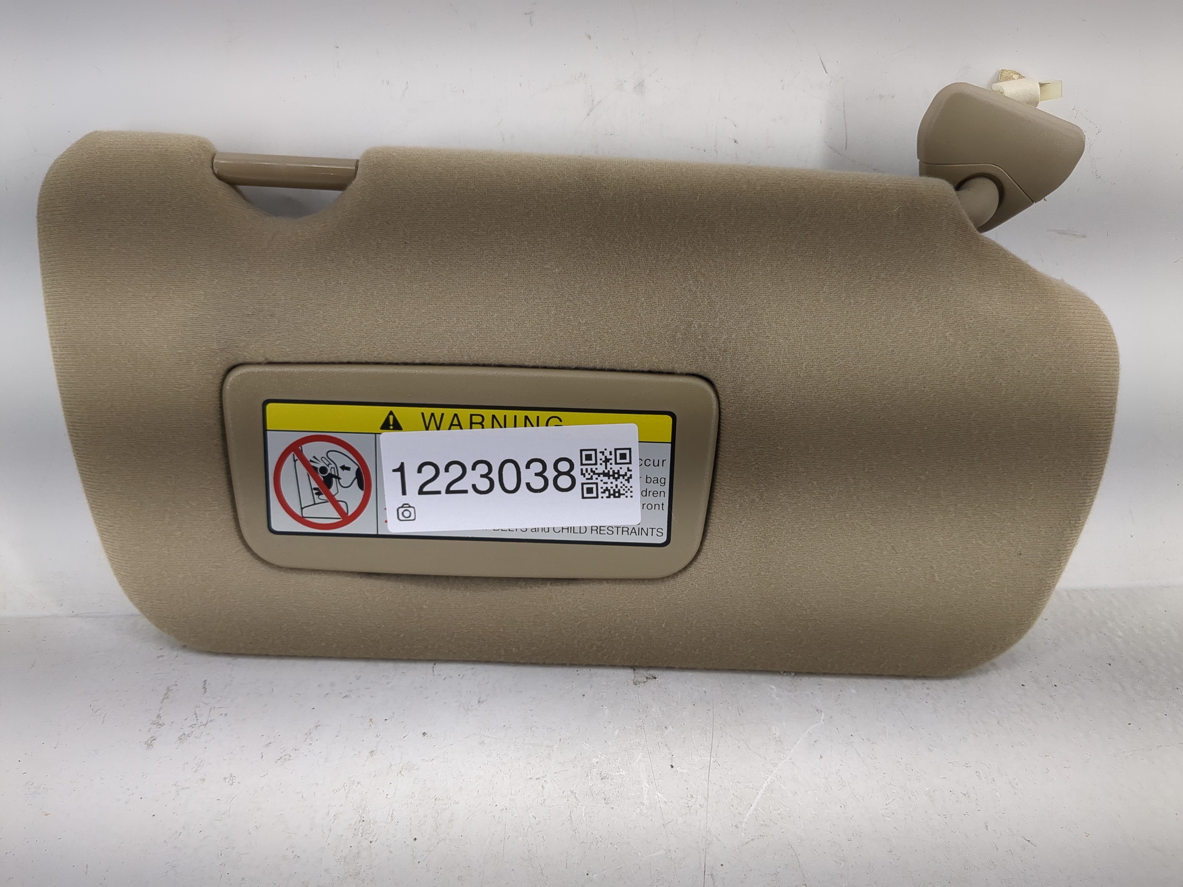 1998-2002 Honda Accord Passenger Sun Visor Mirror Right Sunvisor Beige 1223038 - Oemusedautoparts1.com