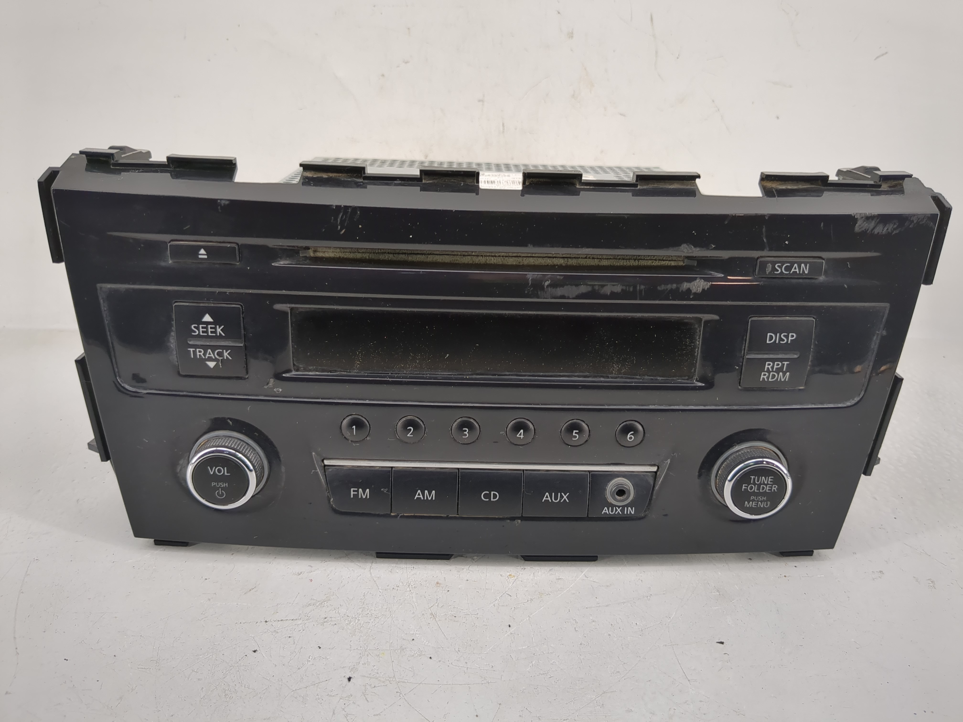 2013-2015 Nissan Altima Am Fm Cd Player Radio Receiver 1223044 - Oemusedautoparts1.com