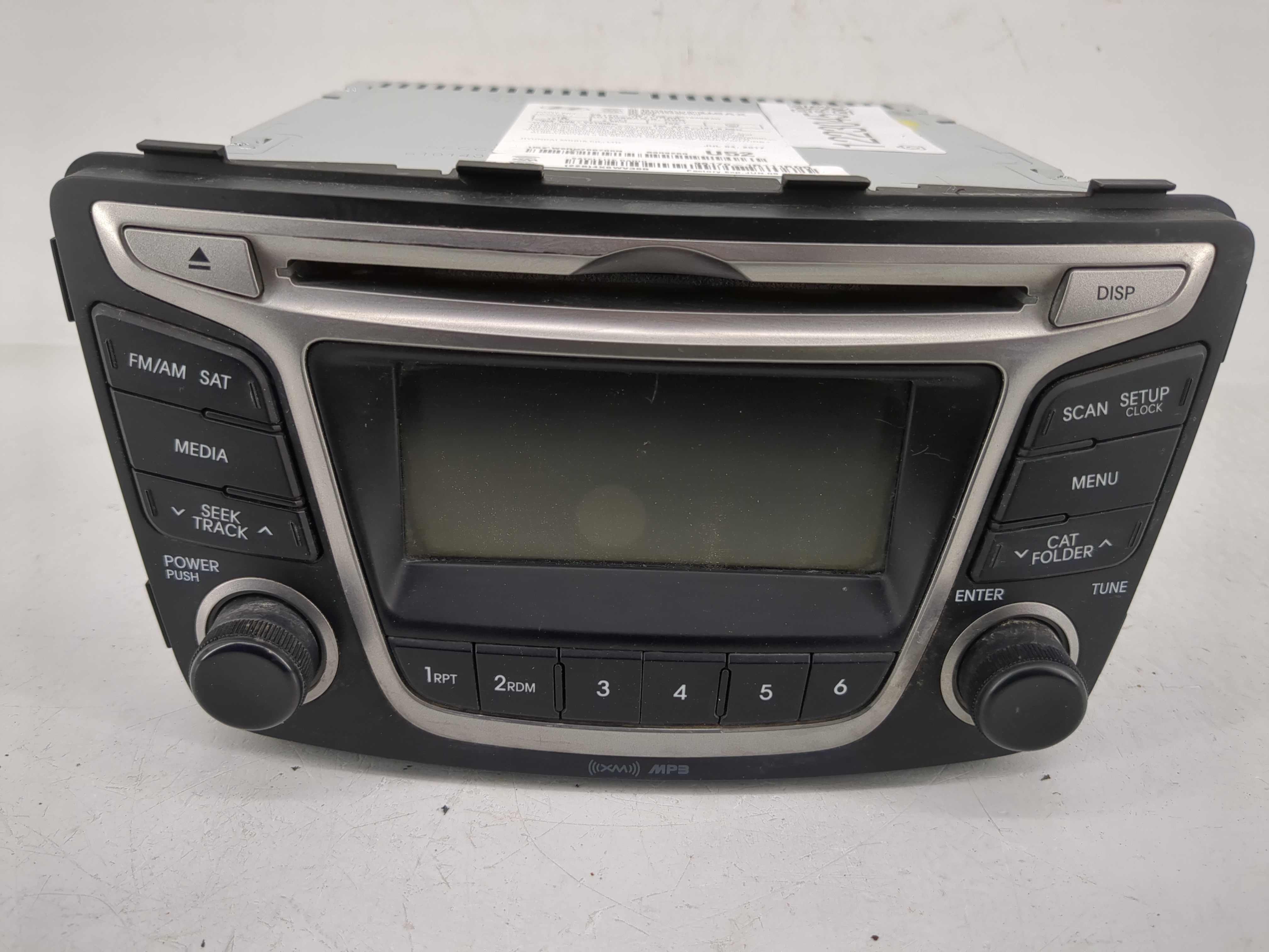 2015-2017 Hyundai Accent Am Fm Cd Player Radio Receiver 1223045 - Oemusedautoparts1.com