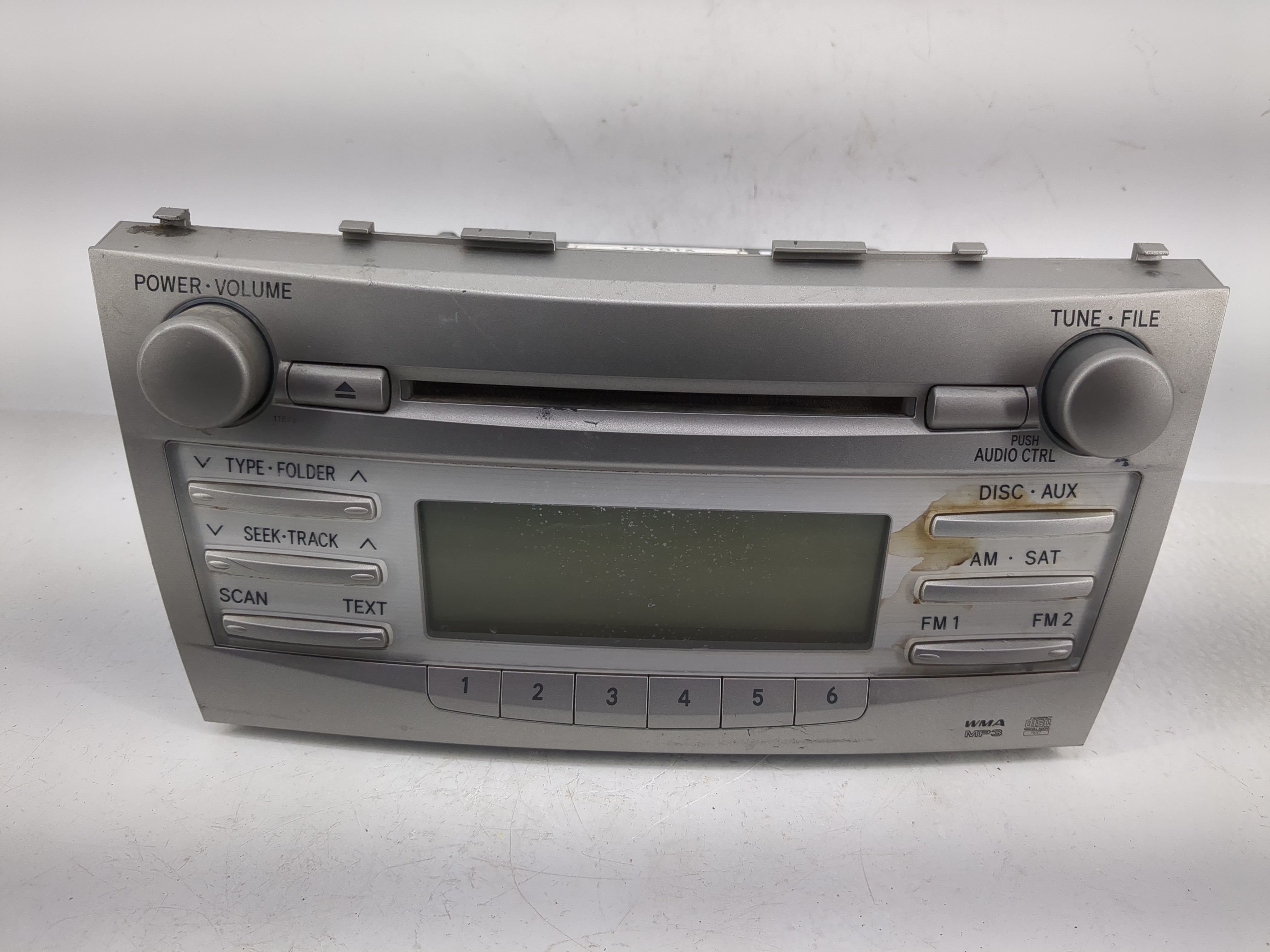 2010-2011 Toyota Camry Am Fm Cd Player Radio Receiver 1223047 - Oemusedautoparts1.com