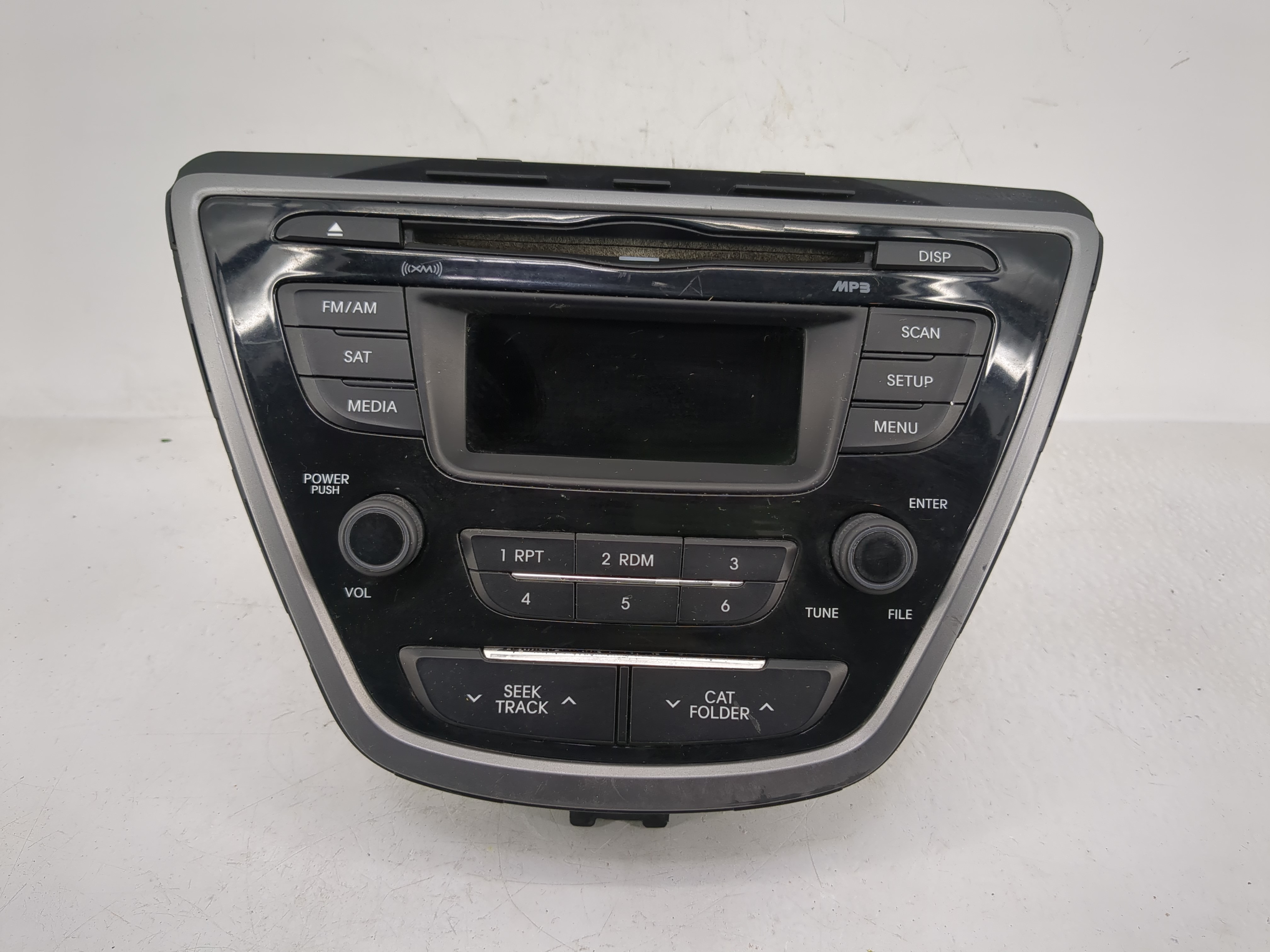 2014-2016 Hyundai Elantra Am Fm Cd Player Radio Receiver 1223048 - Oemusedautoparts1.com
