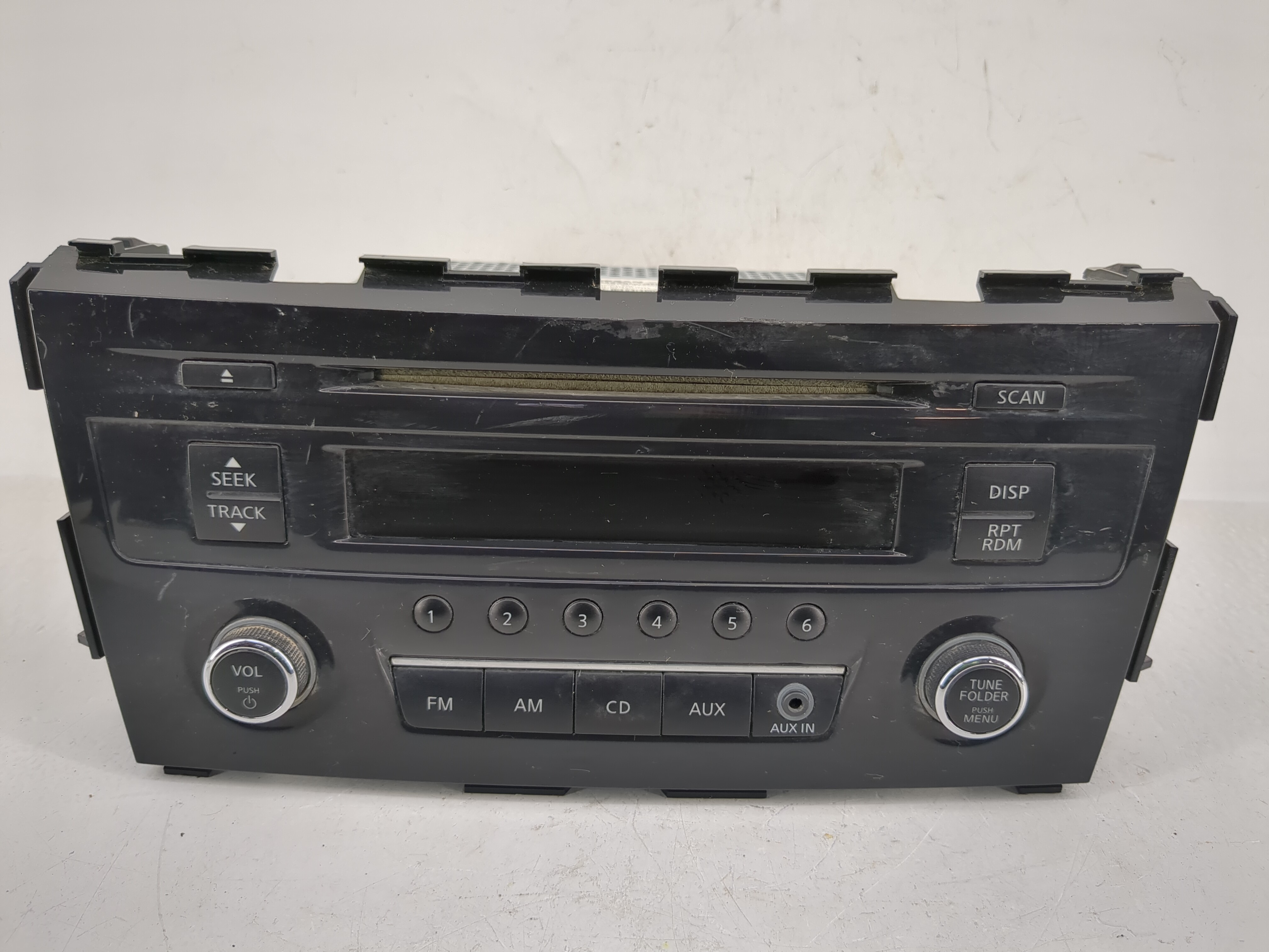 2013-2015 Nissan Altima Am Fm Cd Player Radio Receiver 1223051 - Oemusedautoparts1.com