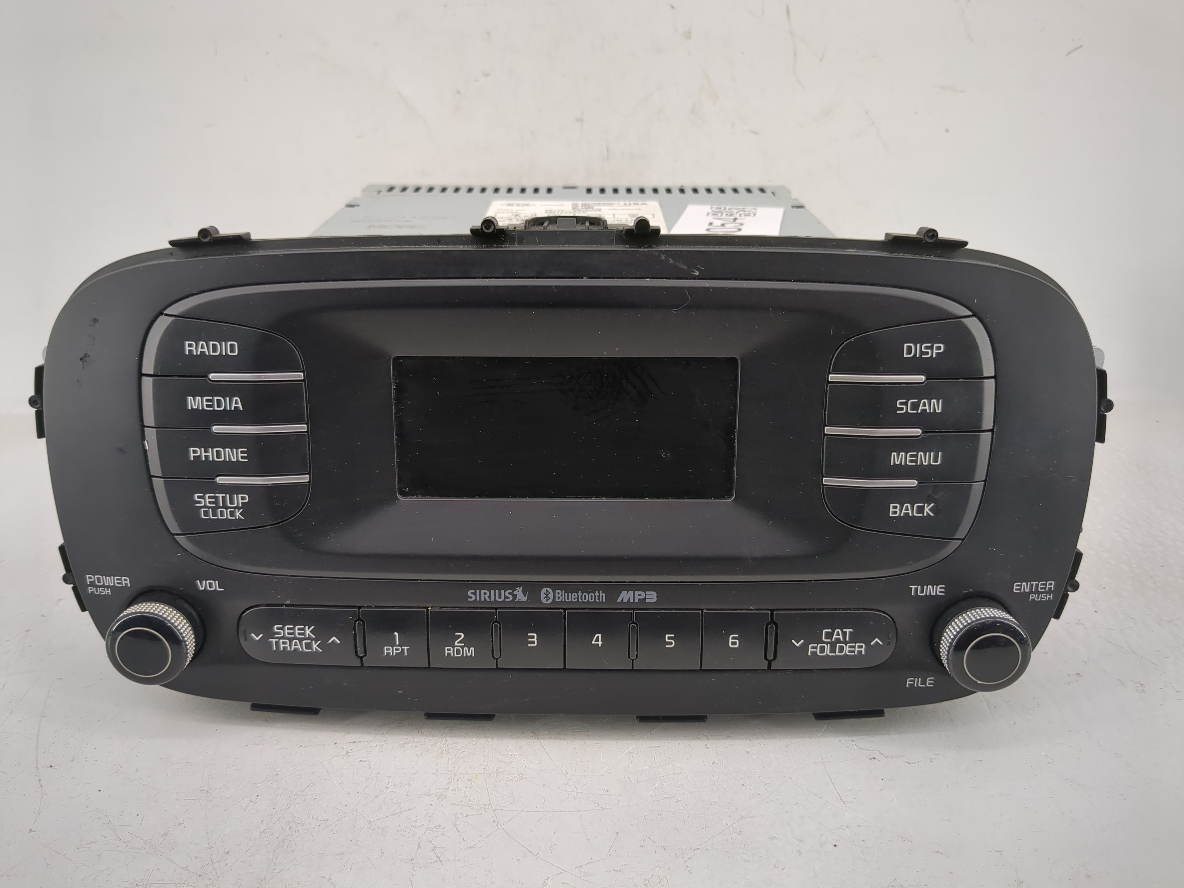 2014-2016 Kia Soul Am Fm Cd Player Radio Receiver 1223054 - Oemusedautoparts1.com
