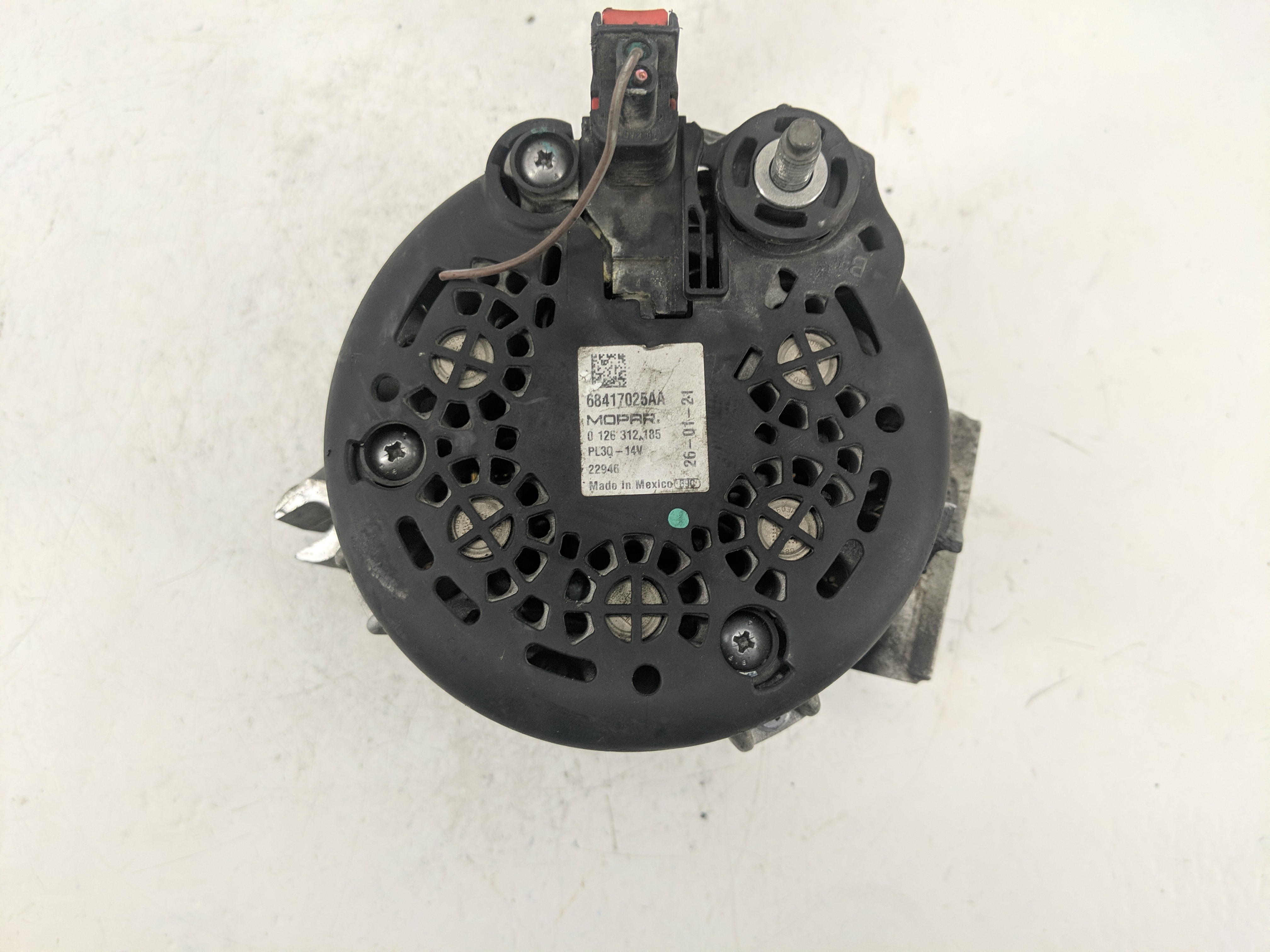 Picture of 2021 Chrysler Pacifica Alternator Generator Charging Assembly Engine Oem 1223075