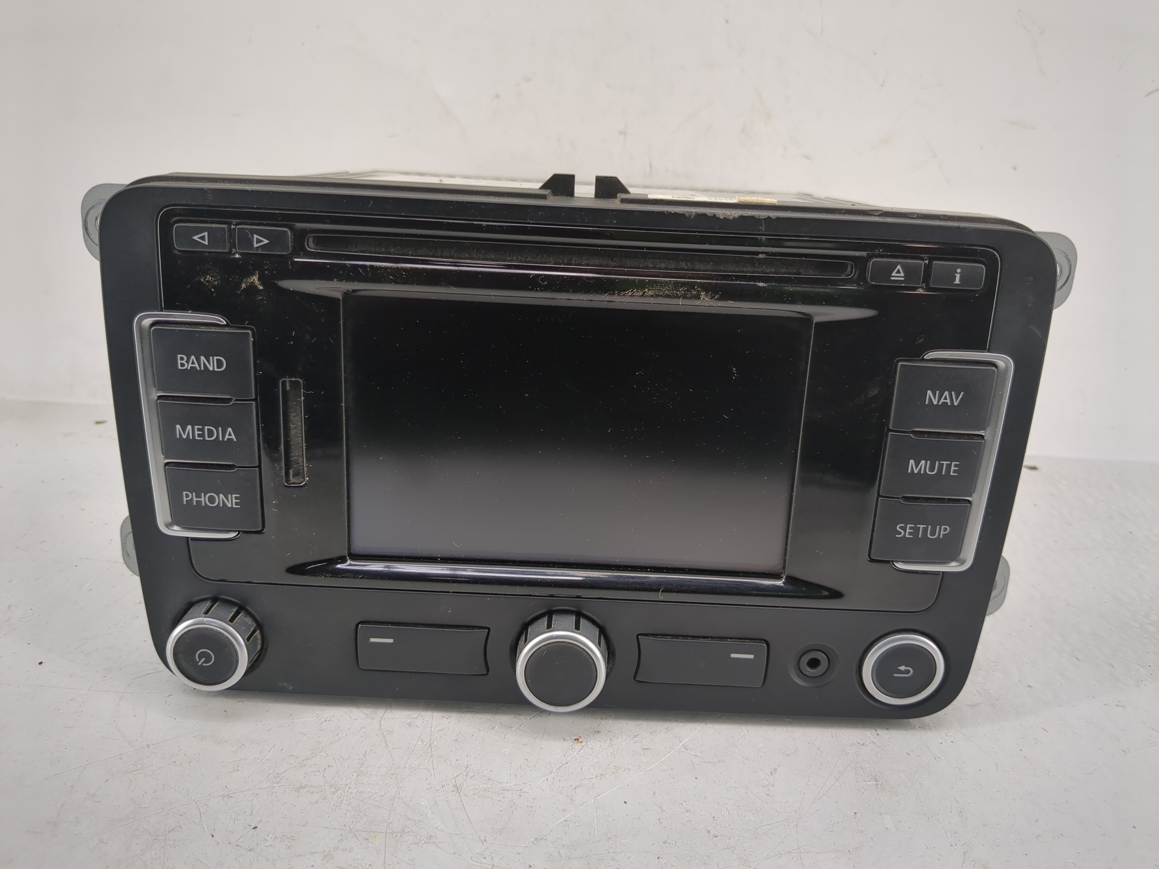 2014-2017 Volkswagen Jetta Am Fm Cd Player Radio Receiver 1223113 - Oemusedautoparts1.com