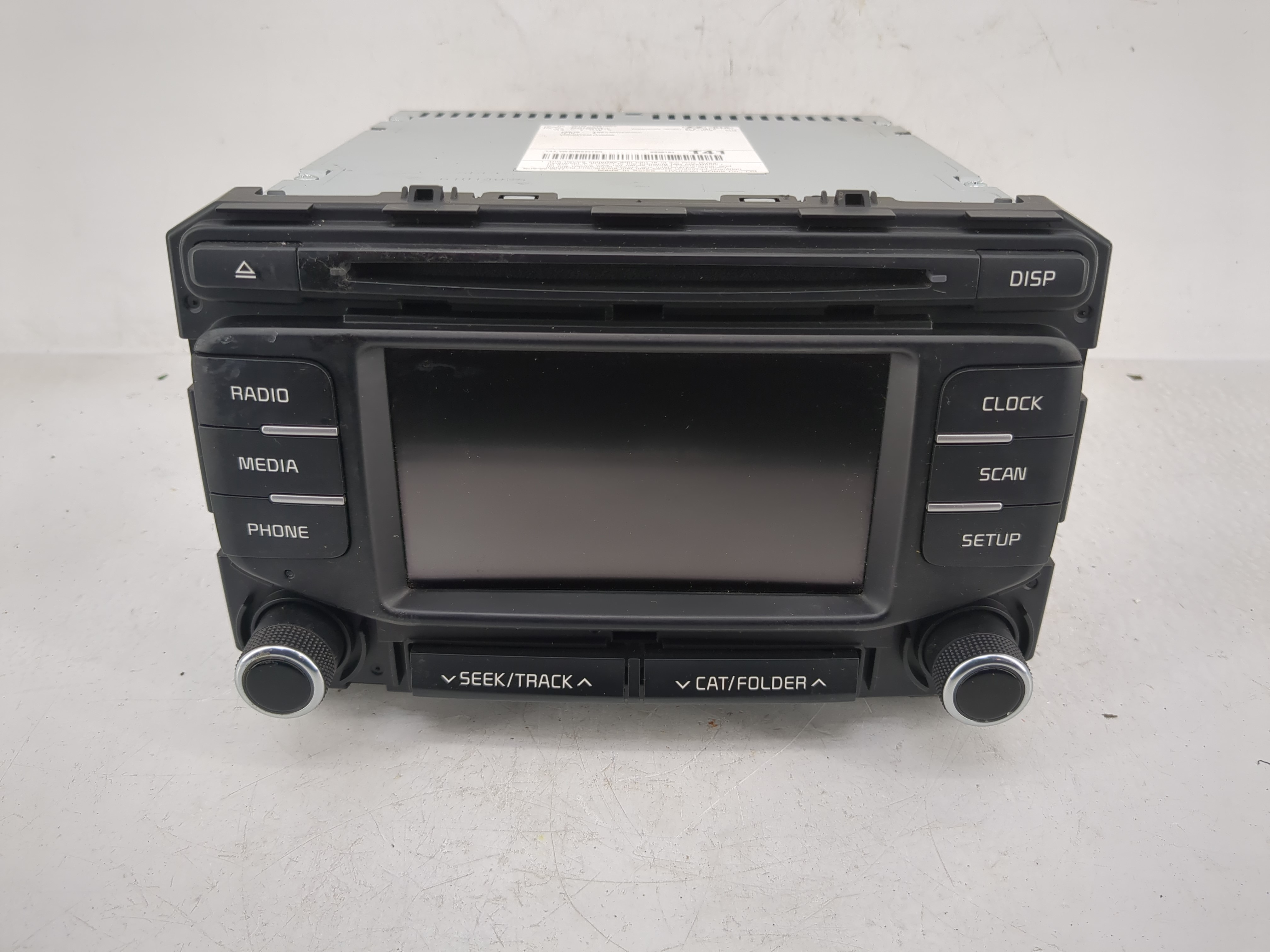 2017-2019 Kia Sportage Am Fm Cd Player Radio Receiver 1223115 - Oemusedautoparts1.com