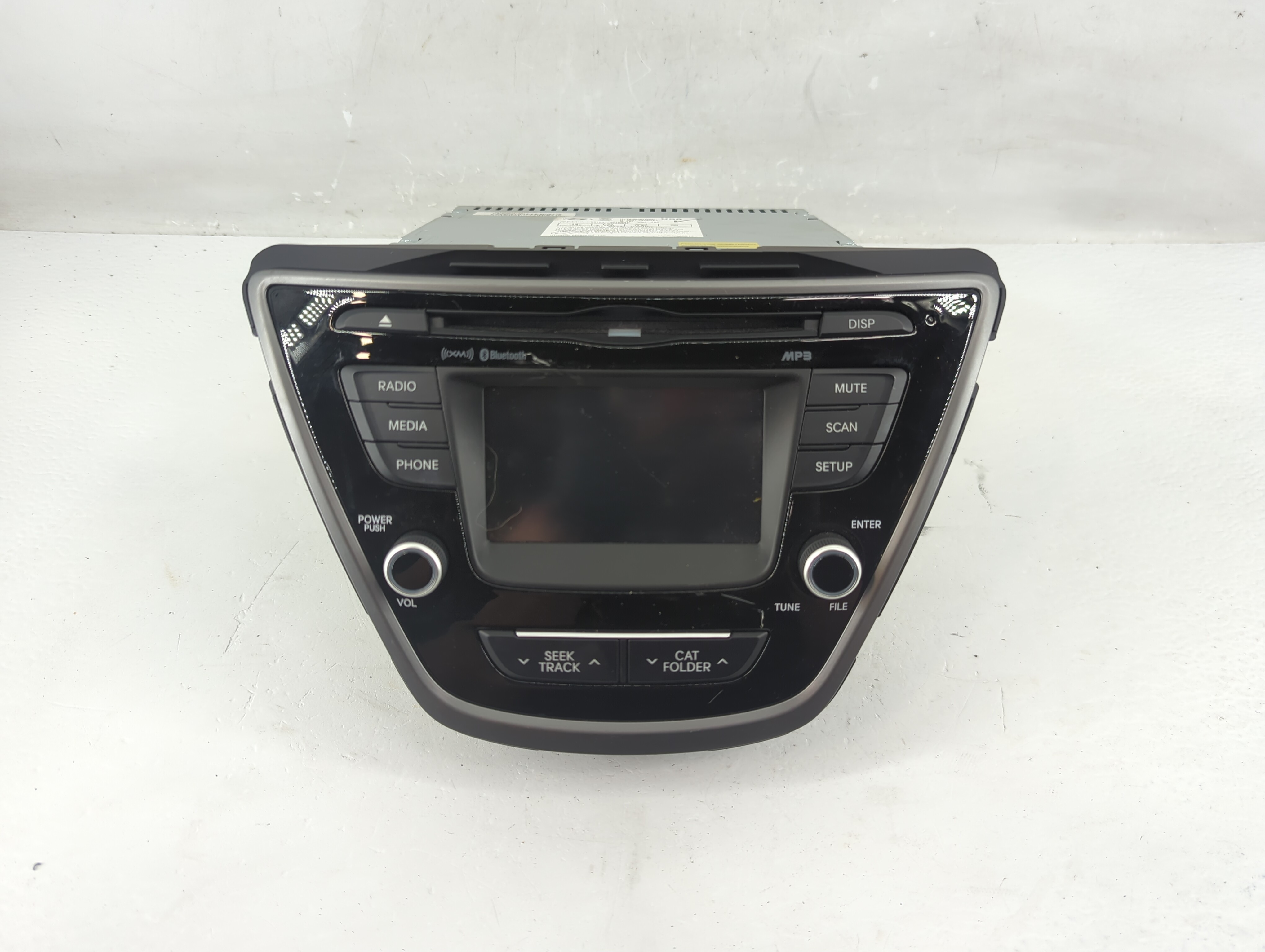 2014-2016 Hyundai Elantra Am Fm Cd Player Radio Receiver 1223140 - Oemusedautoparts1.com