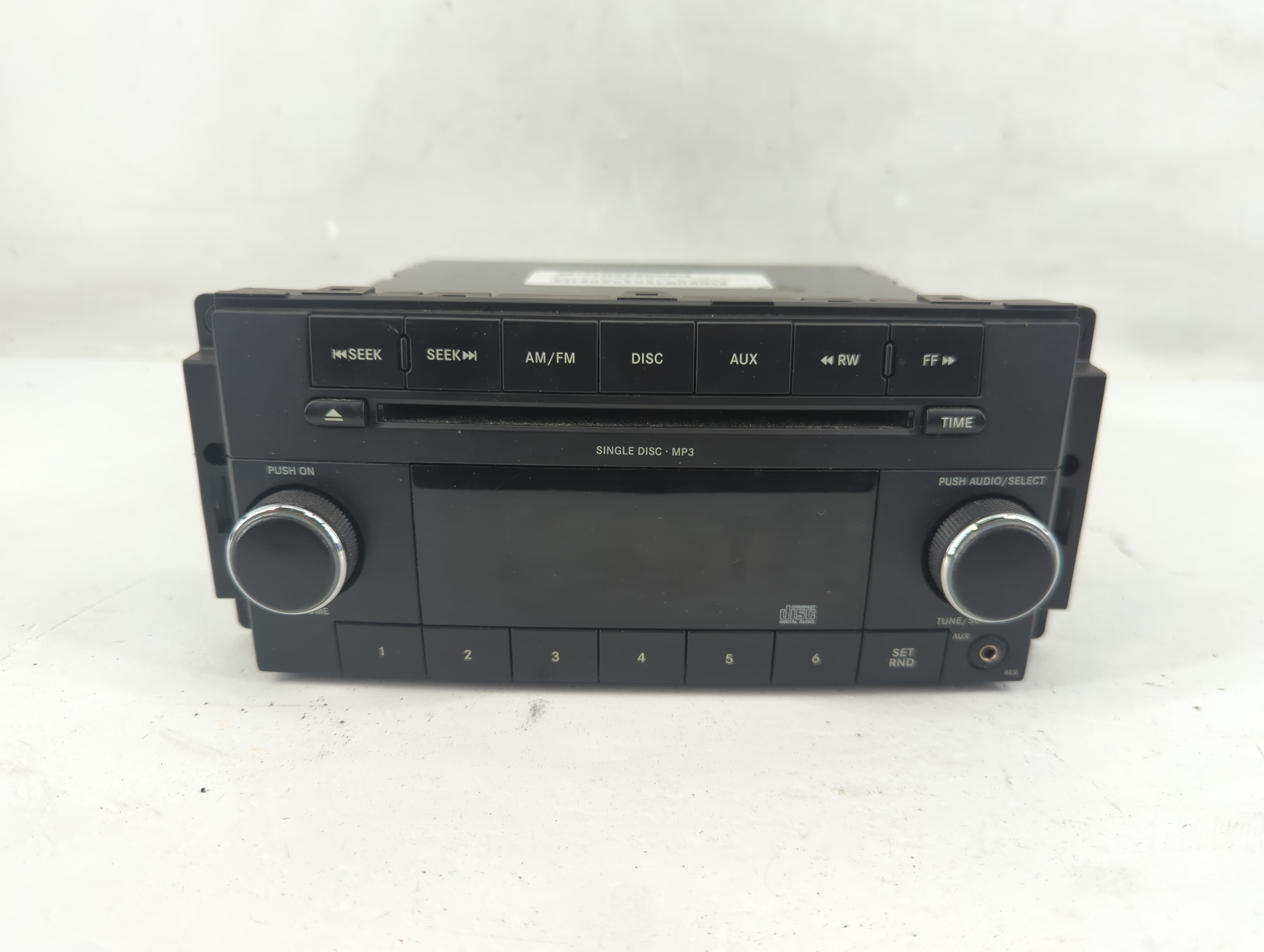 2008-2010 Dodge Charger Am Fm Cd Player Radio Receiver 1223145 - Oemusedautoparts1.com