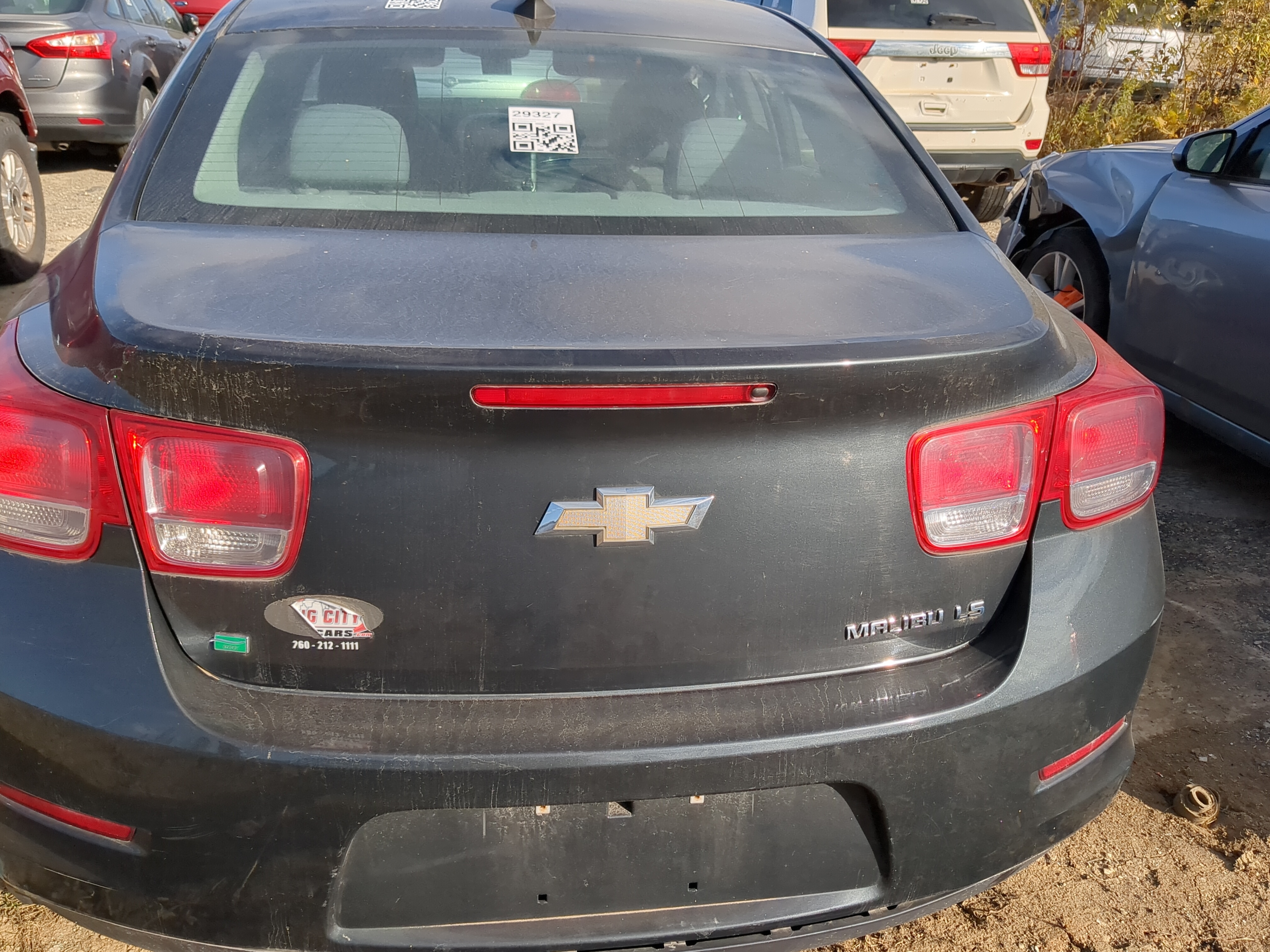 Chevrolet Malibu Limited Trunk/decklid/hatch/tailgate Oem 1223407 - Oemusedautoparts1.com