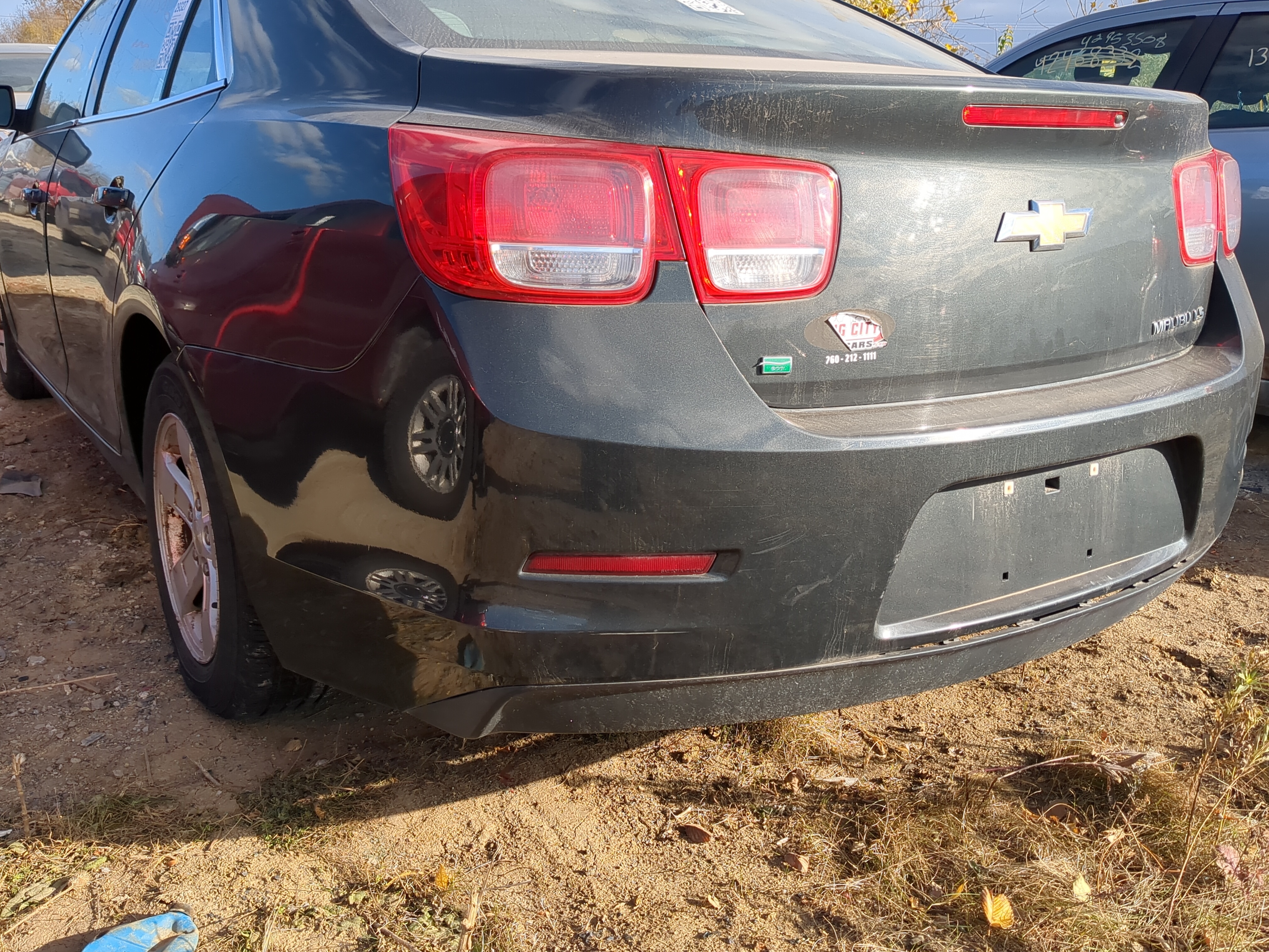 Chevrolet Malibu Limited Rear Bumper Assembly Oem 1223484 - Oemusedautoparts1.com