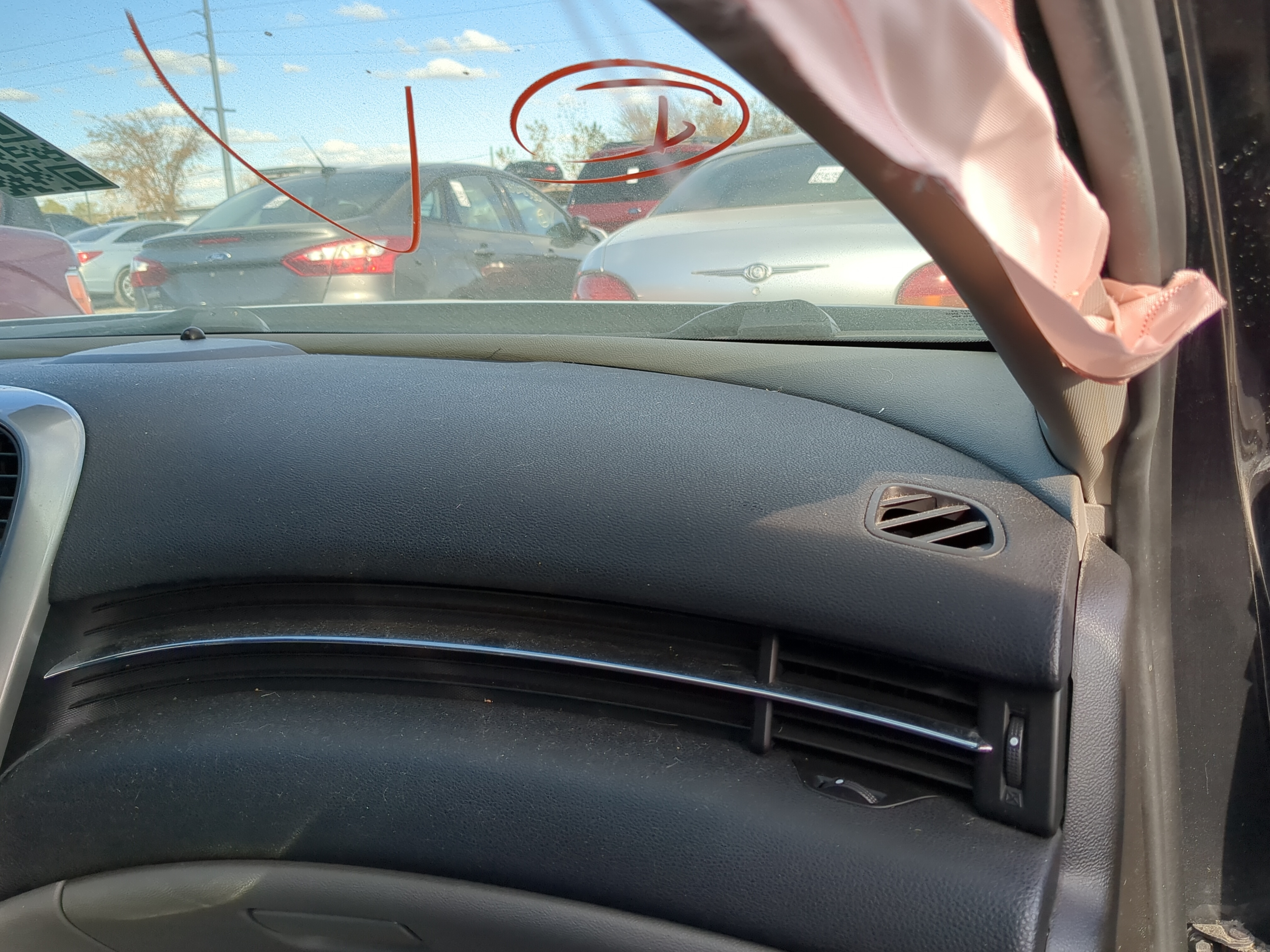 Chevrolet Malibu Limited Air Bag Passenger Right Dashboard Oem 1223544 - Oemusedautoparts1.com