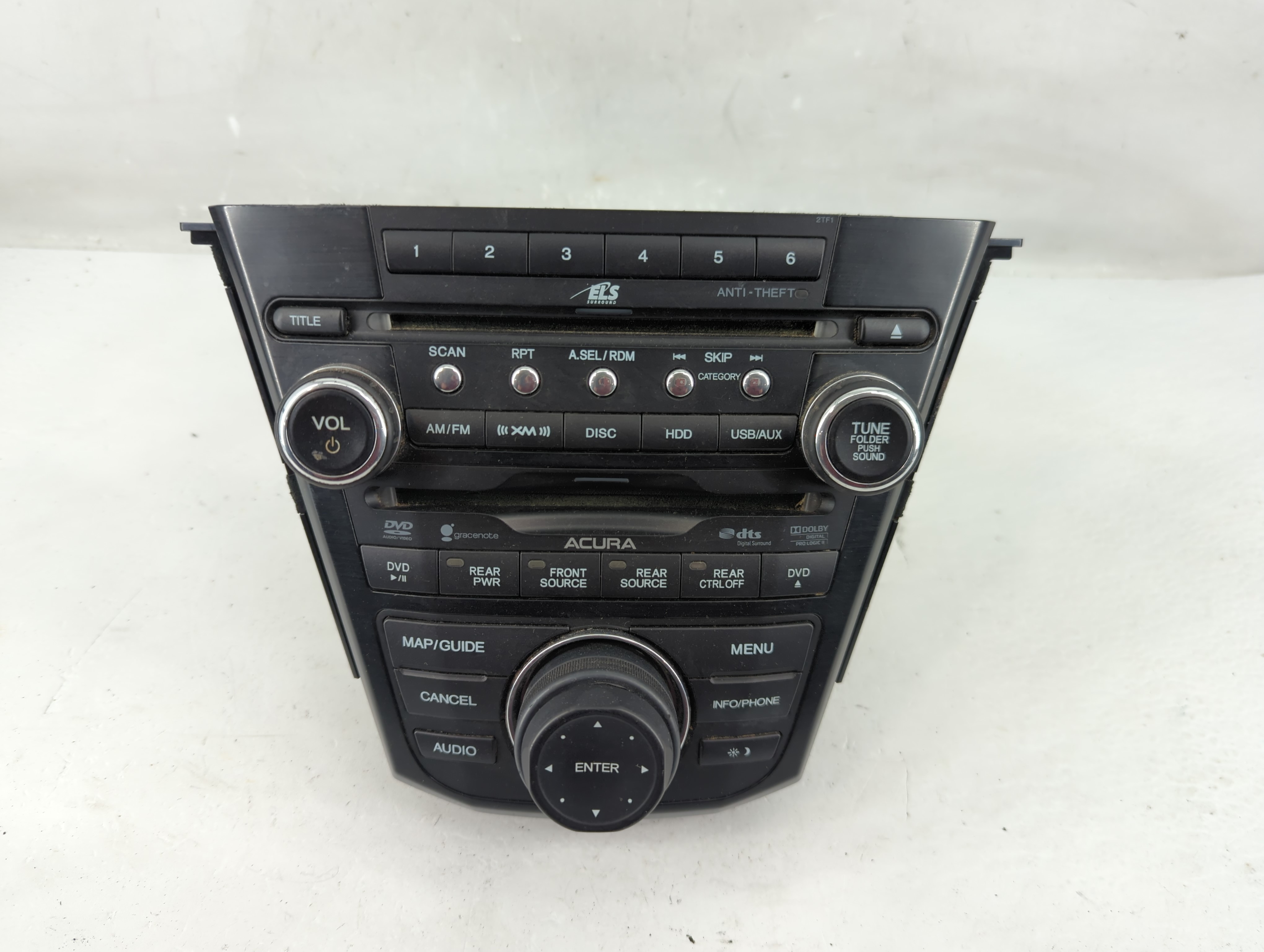 2010-2013 Acura Mdx Am Fm Cd Player Radio Receiver 1223632 - Oemusedautoparts1.com