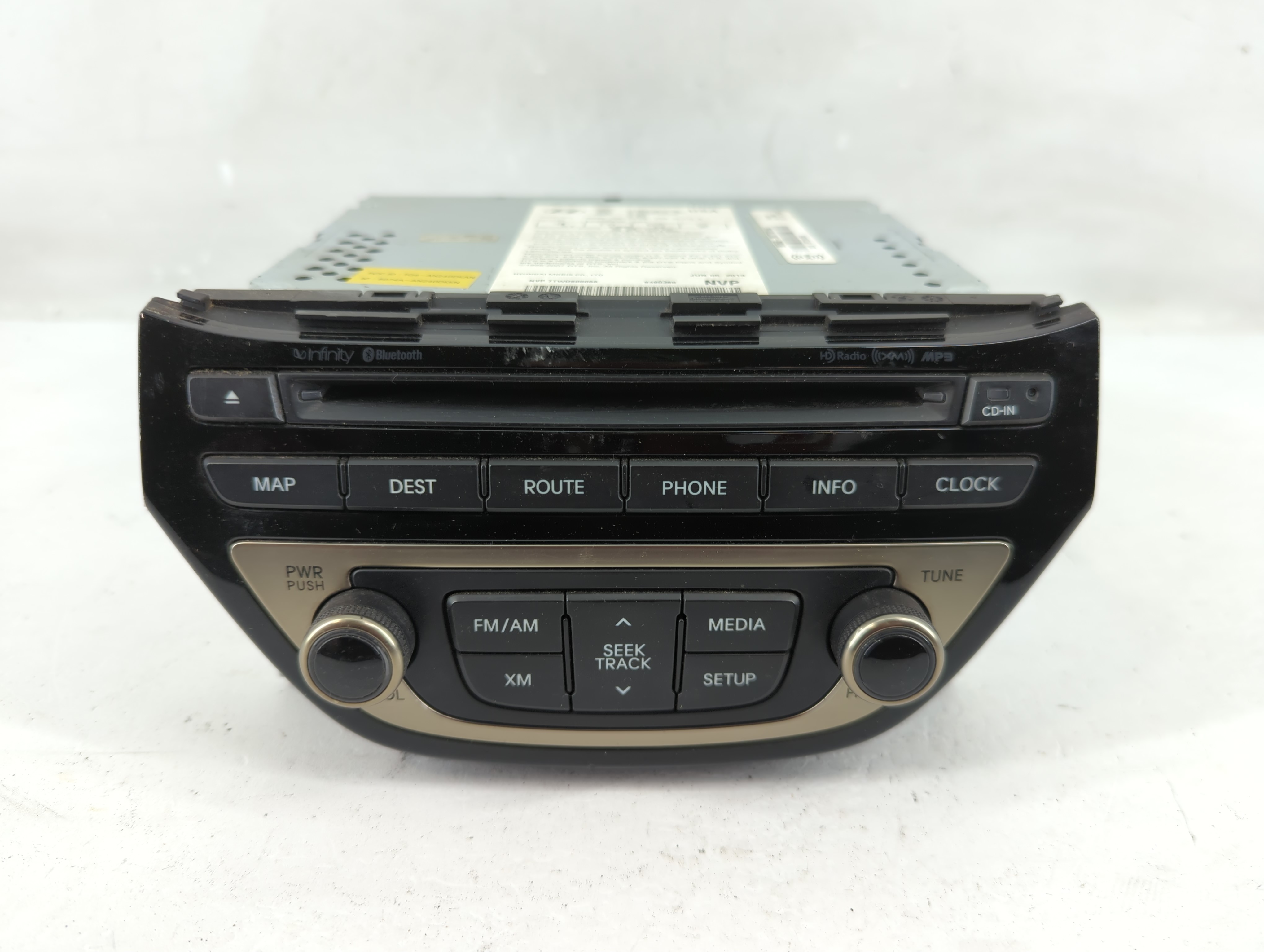 Picture of 2013 Hyundai Genesis Am Fm Cd Player Radio Receiver 1223633