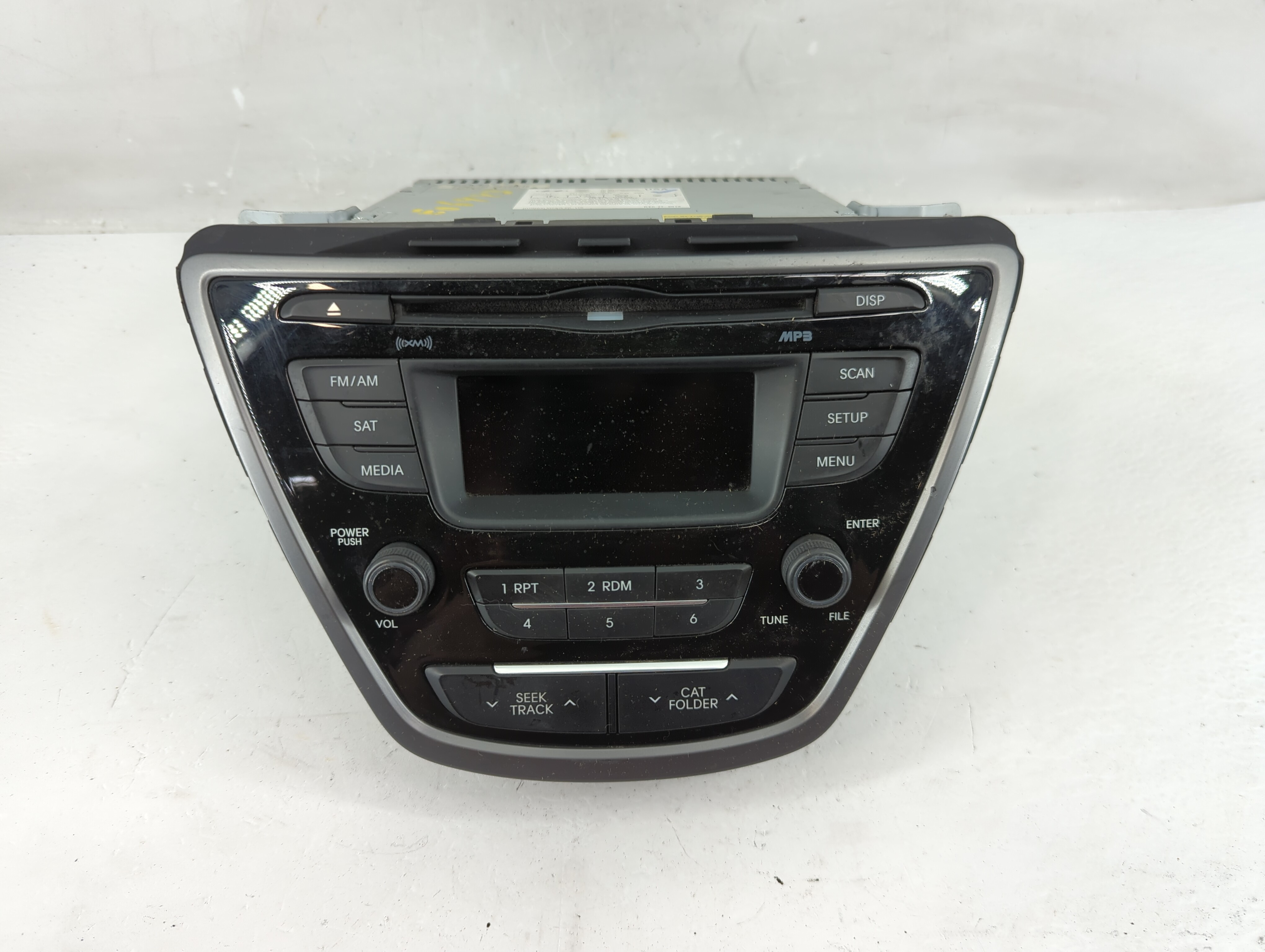 Picture of 2012 Hyundai Elantra Am Fm Cd Player Radio Receiver 1223635