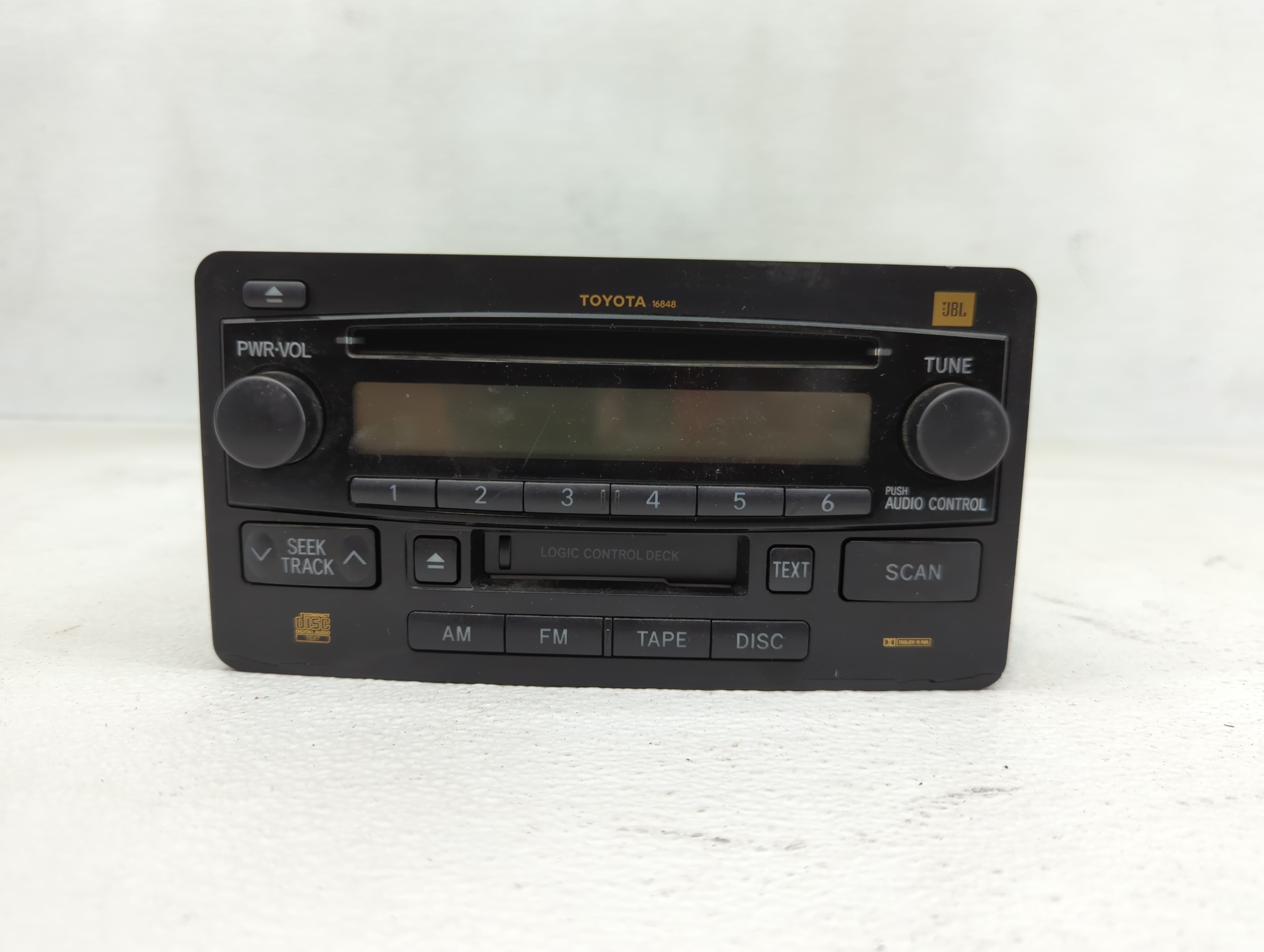 2005 Toyota Tundra Am Fm Cd Player Radio Receiver 1223655 - Oemusedautoparts1.com