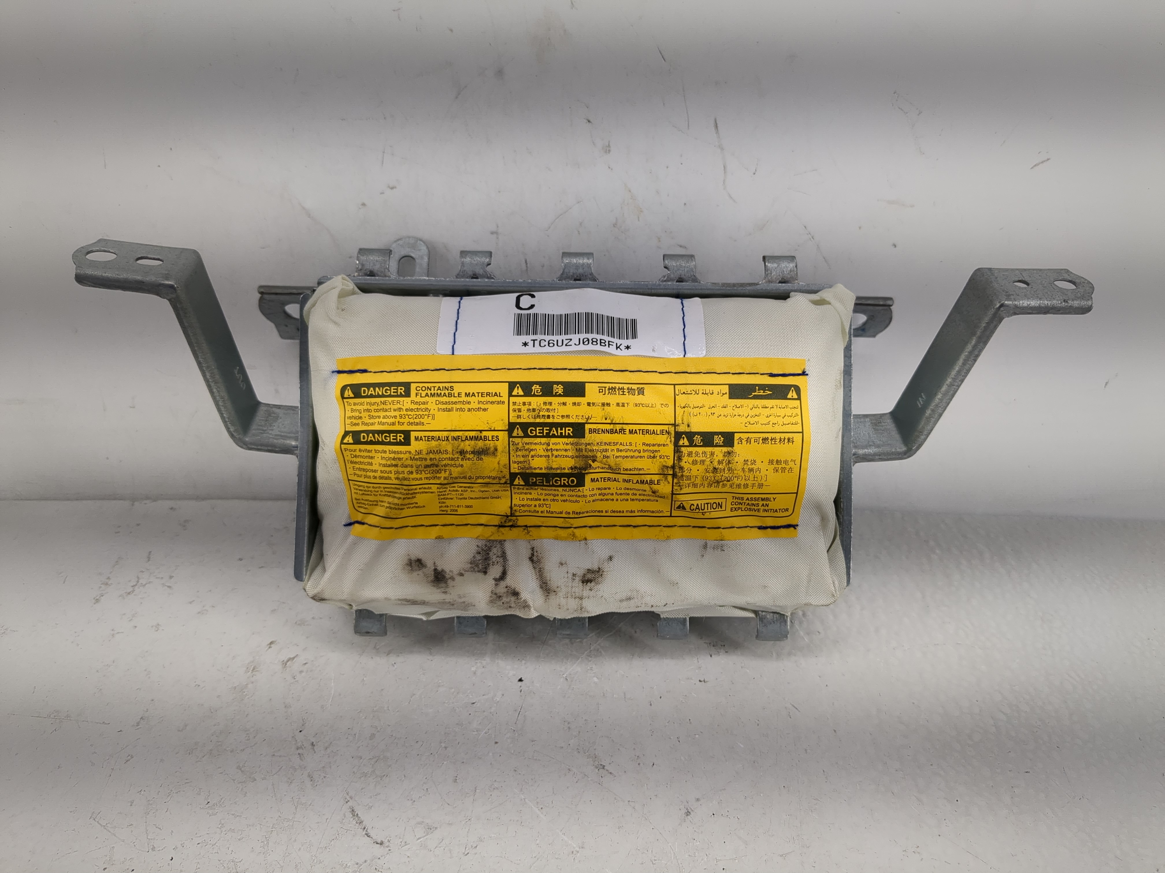 2004-2008 Chevrolet Malibu Driver Curtain Air Bag Oem 1223734 - Oemusedautoparts1.com