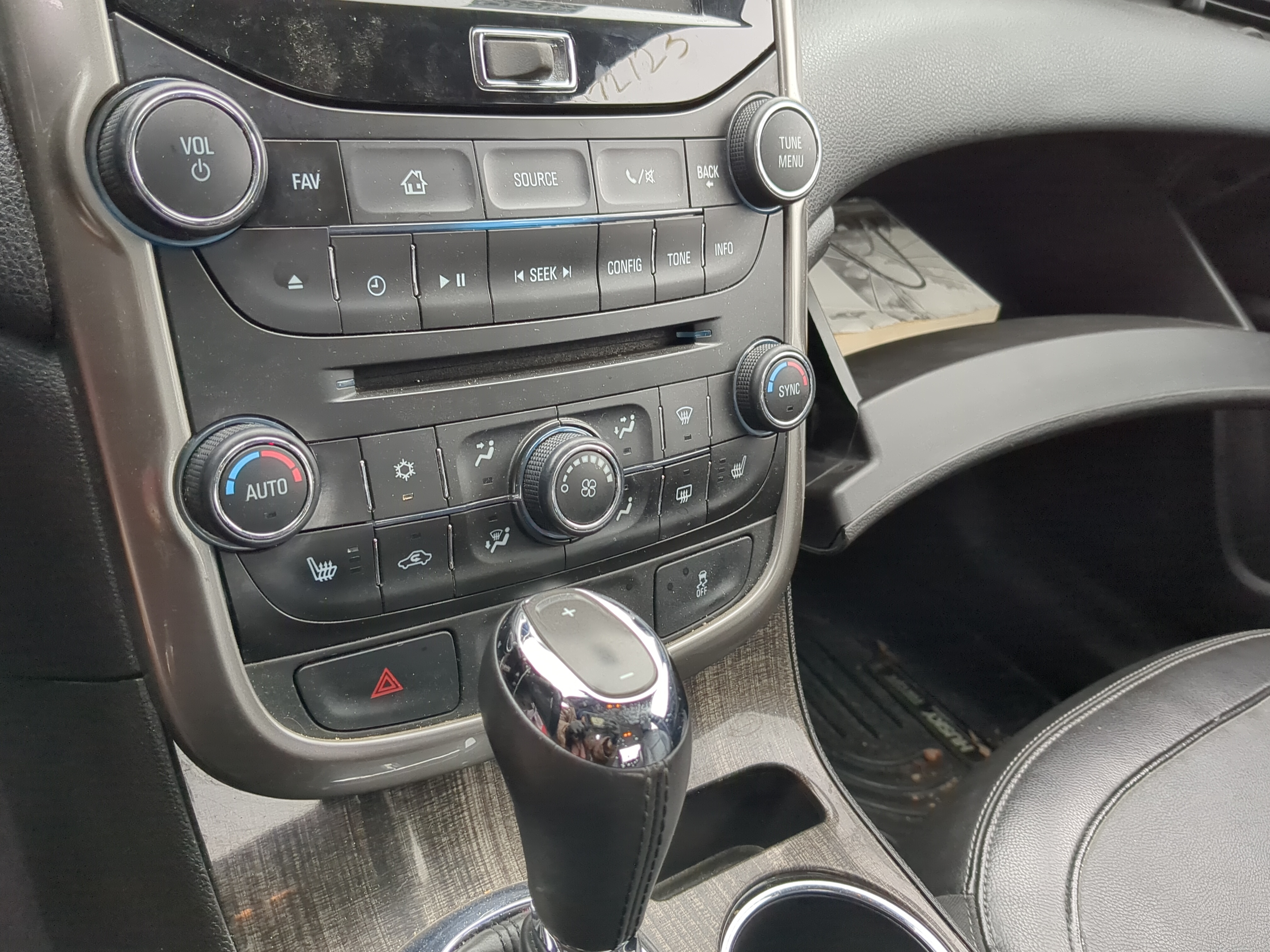 2014-2016 Chevrolet Malibu Ac Heater Climate Control 1223809 - Oemusedautoparts1.com