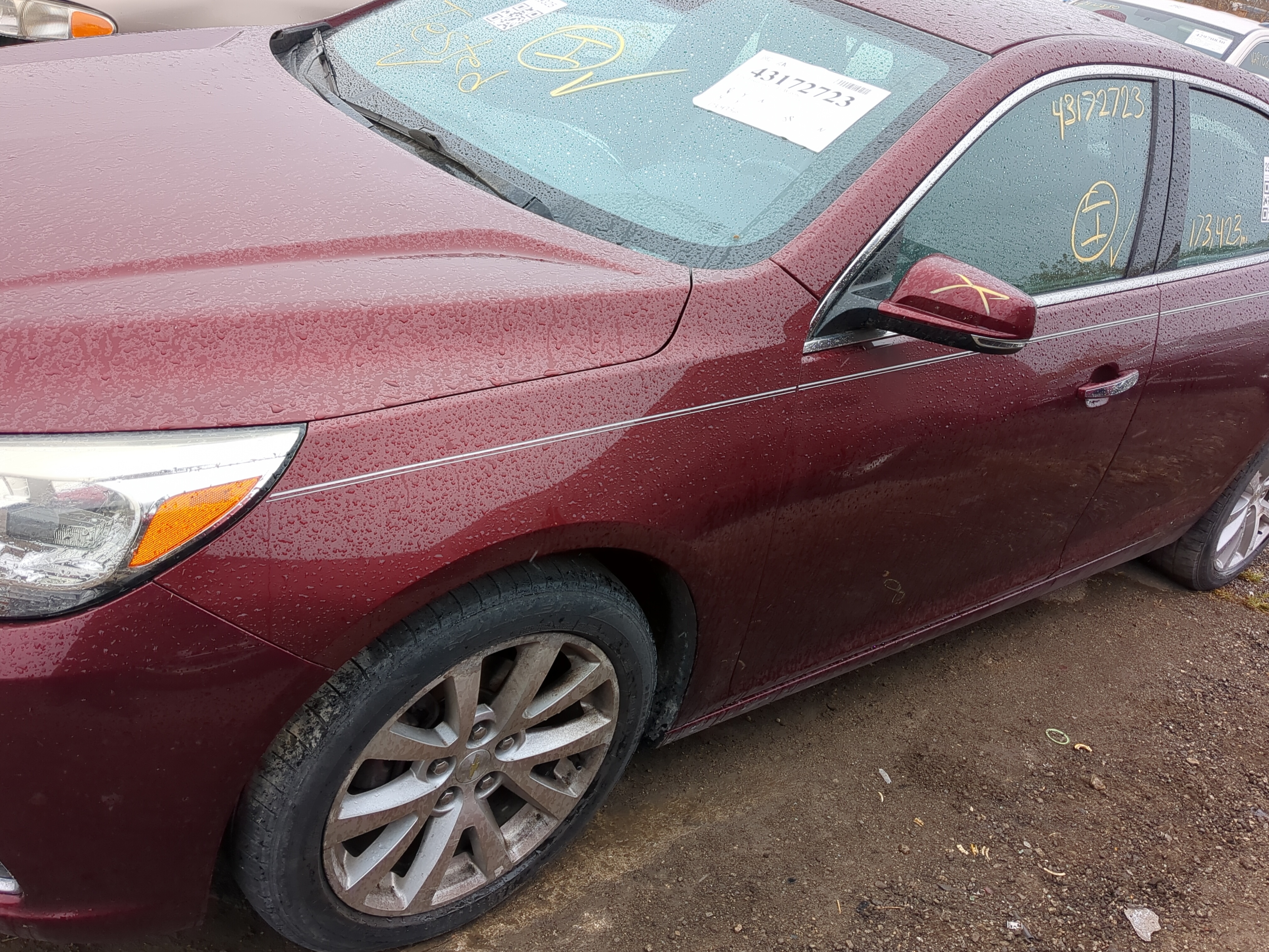 2013-2016 Chevrolet Malibu Driver Fender 1223811 - Oemusedautoparts1.com