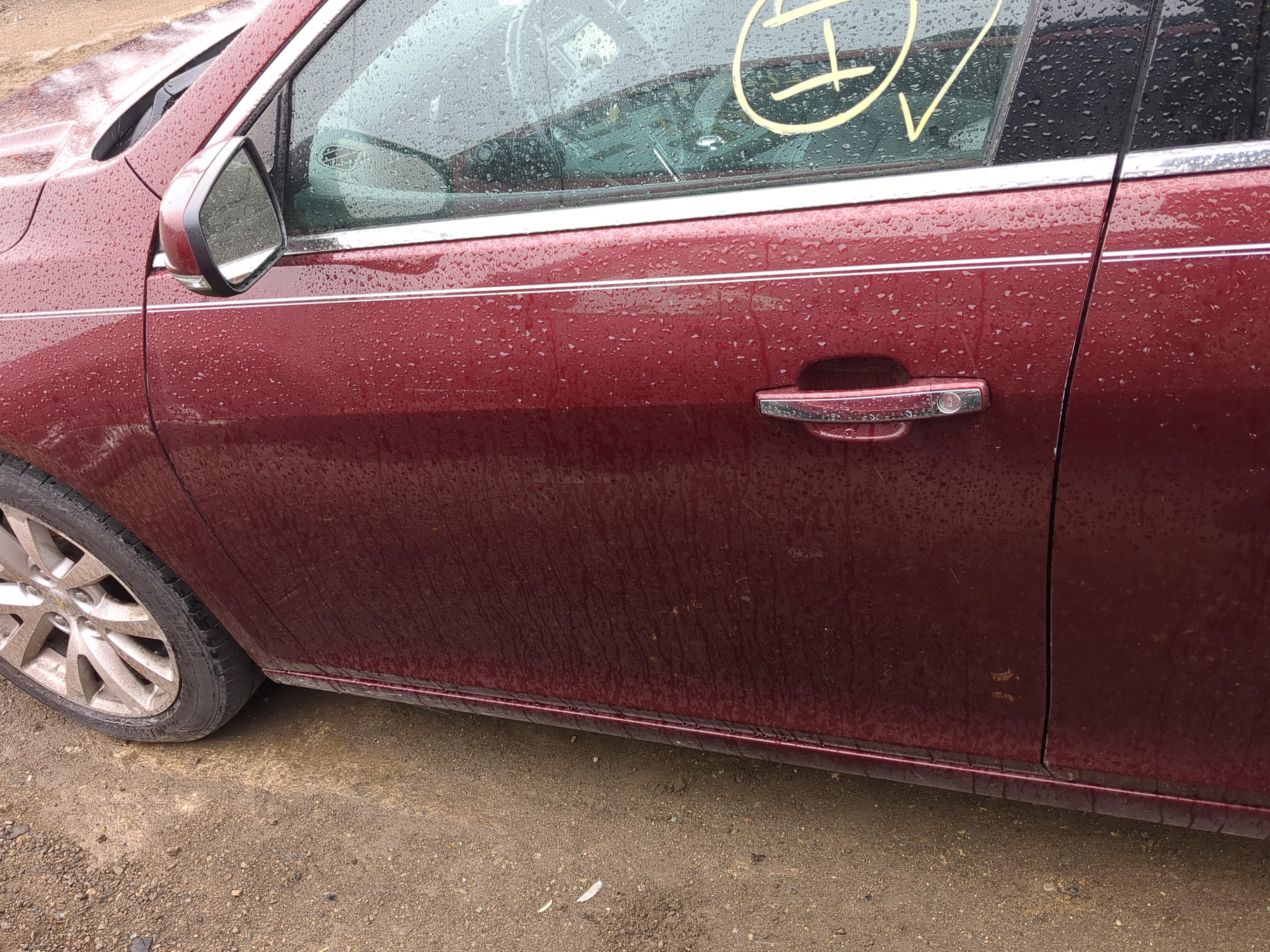 2014-2016 Chevrolet Malibu Driver Front Door Oem 1223848 - Oemusedautoparts1.com