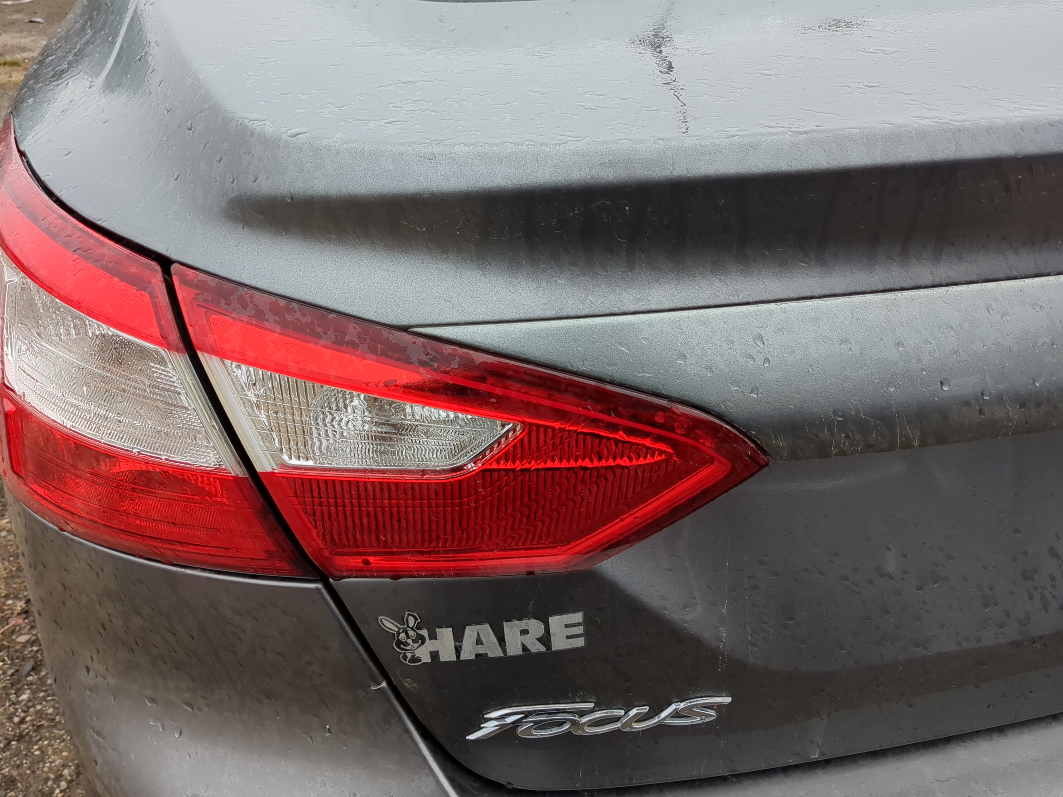 2012 Ford Focus Driver Left Side Tail Light Taillight Deck Lid Mounted 1224042 - Oemusedautoparts1.com