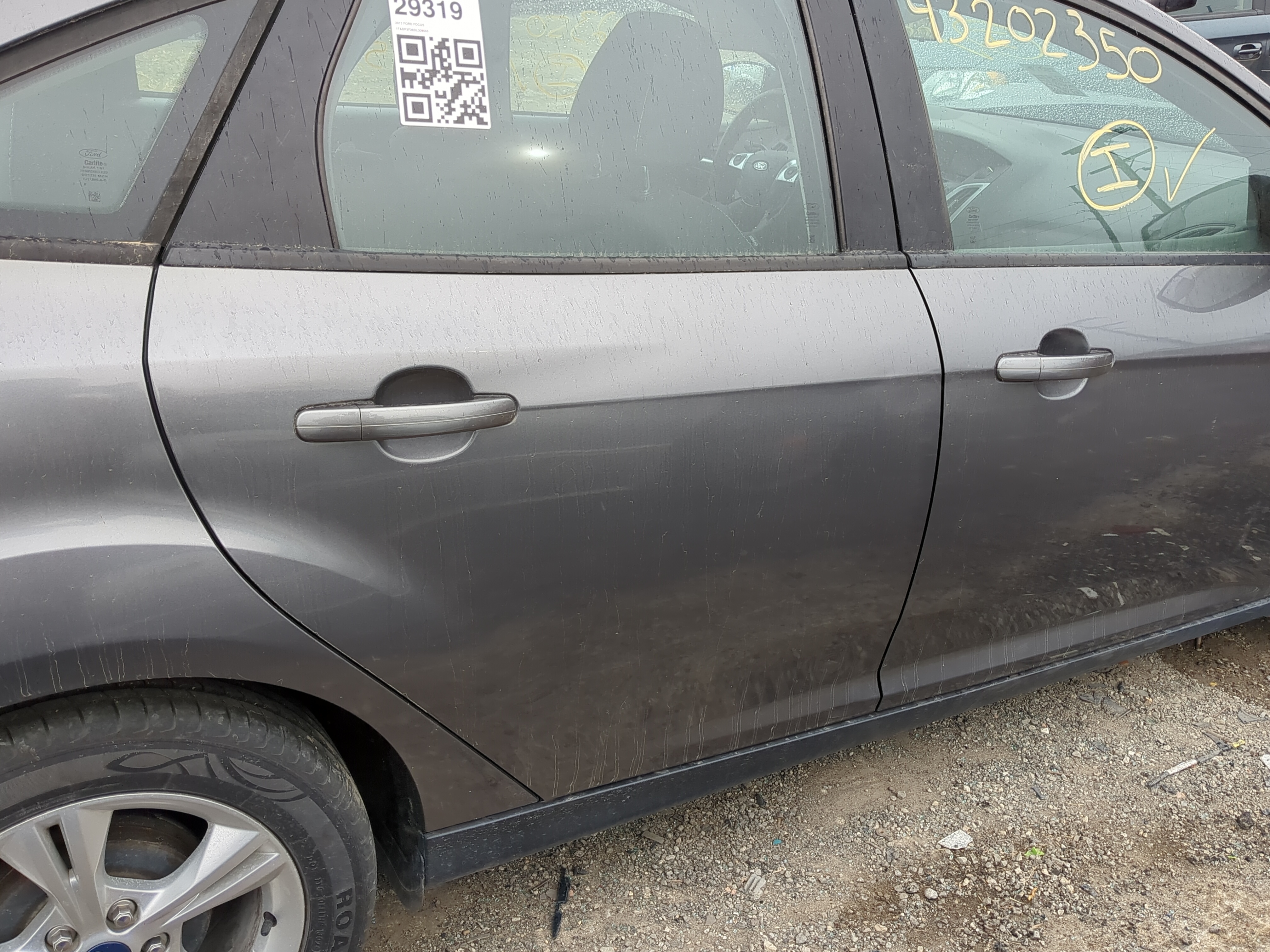 2012-2018 Ford Focus Passenger Rear Door Oem 1224049 - Oemusedautoparts1.com