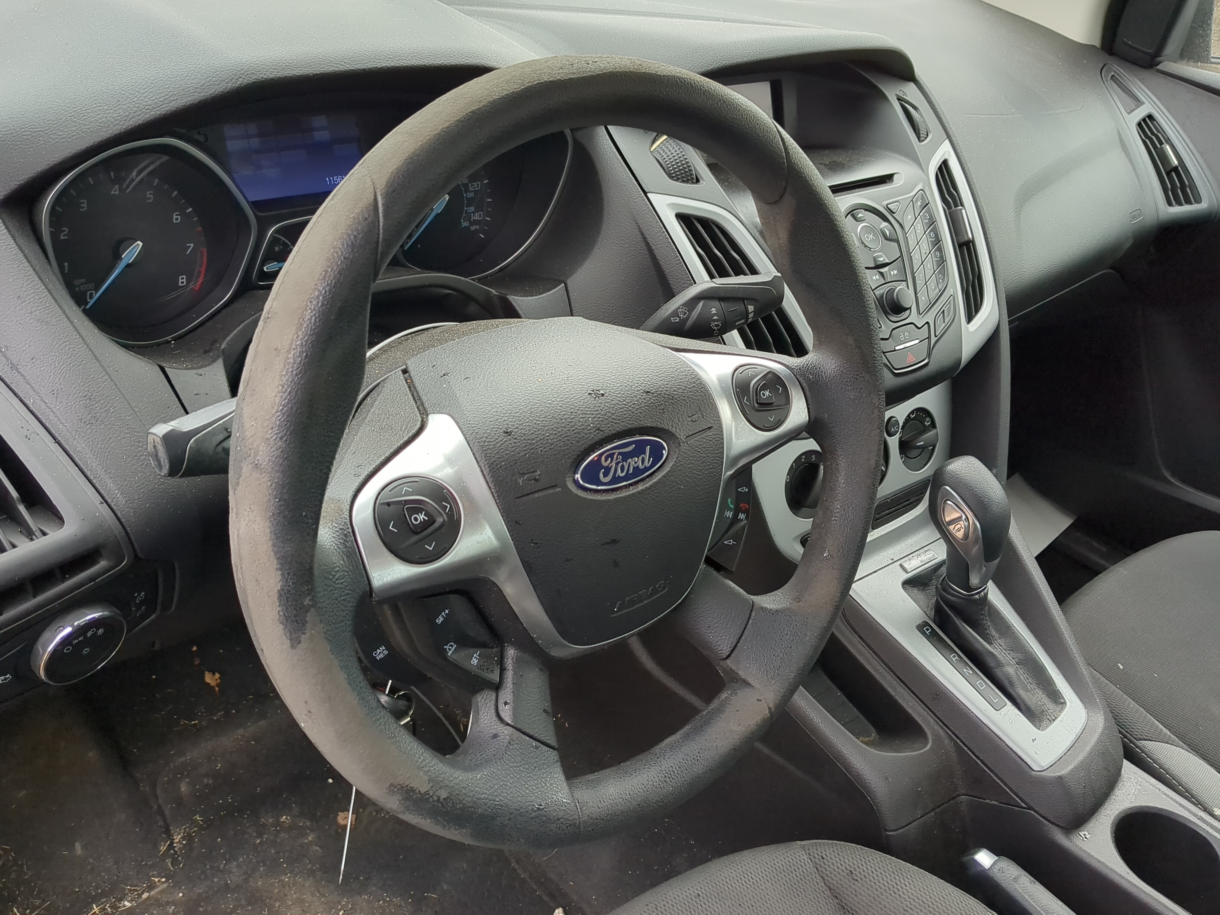 2012-2014 Ford Focus Air Bag Driver Left Steering Wheel Mounted 1224088 - Oemusedautoparts1.com