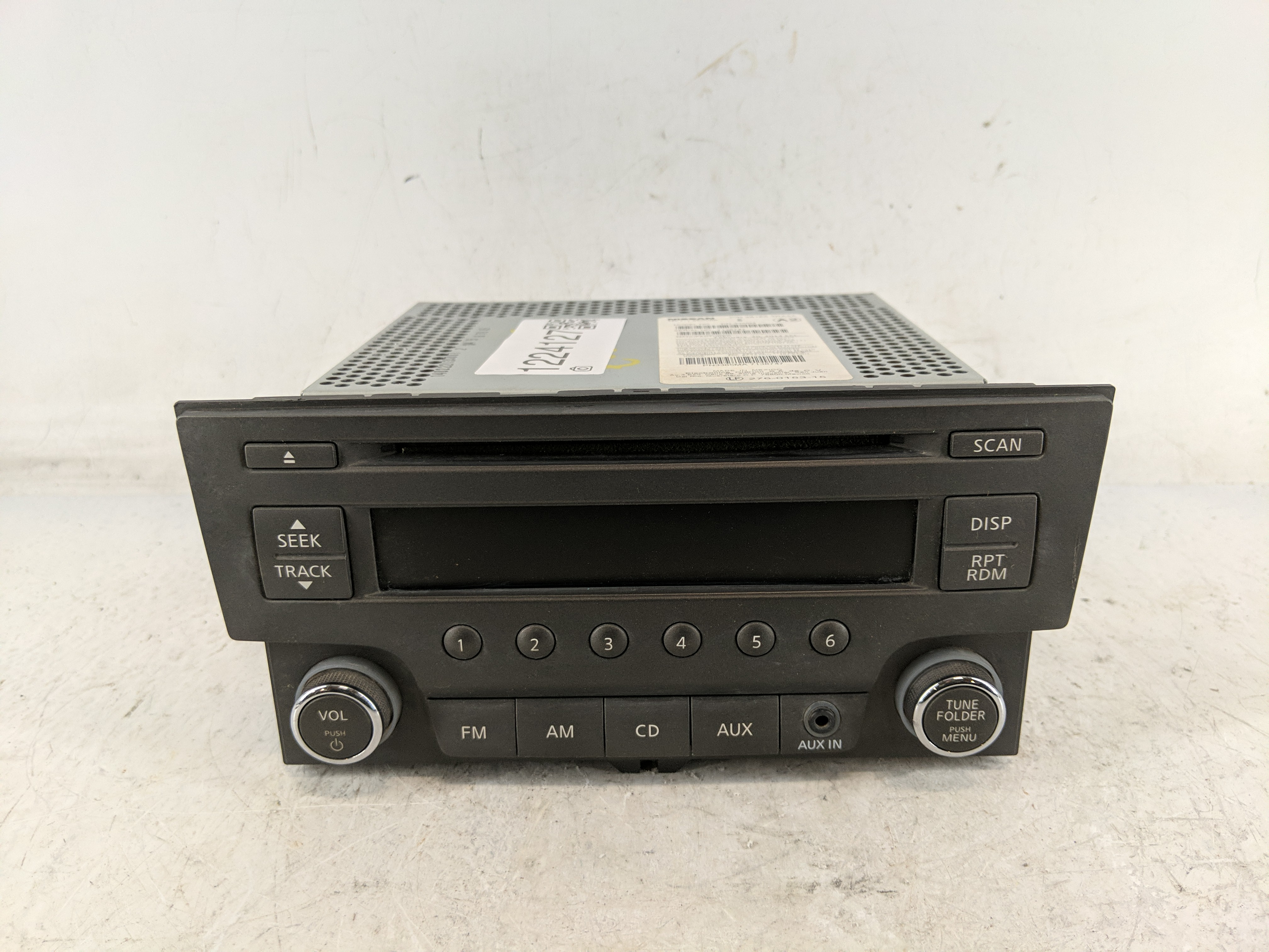 2013-2014 Nissan Sentra Am Fm Cd Player Radio Receiver 1224127 - Oemusedautoparts1.com