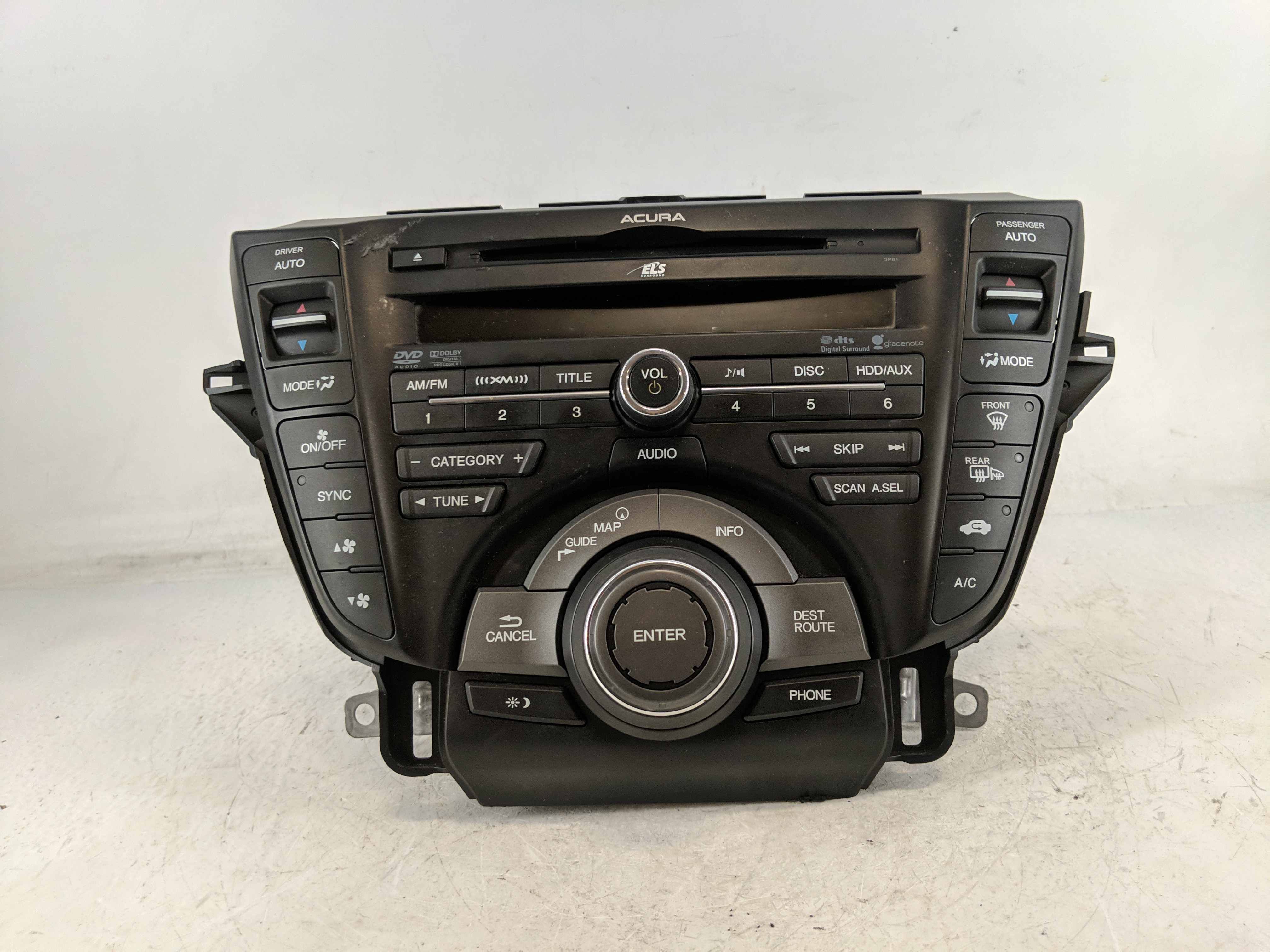 2013-2014 Acura Tl Am Fm Cd Player Radio Receiver 1224134 - Oemusedautoparts1.com