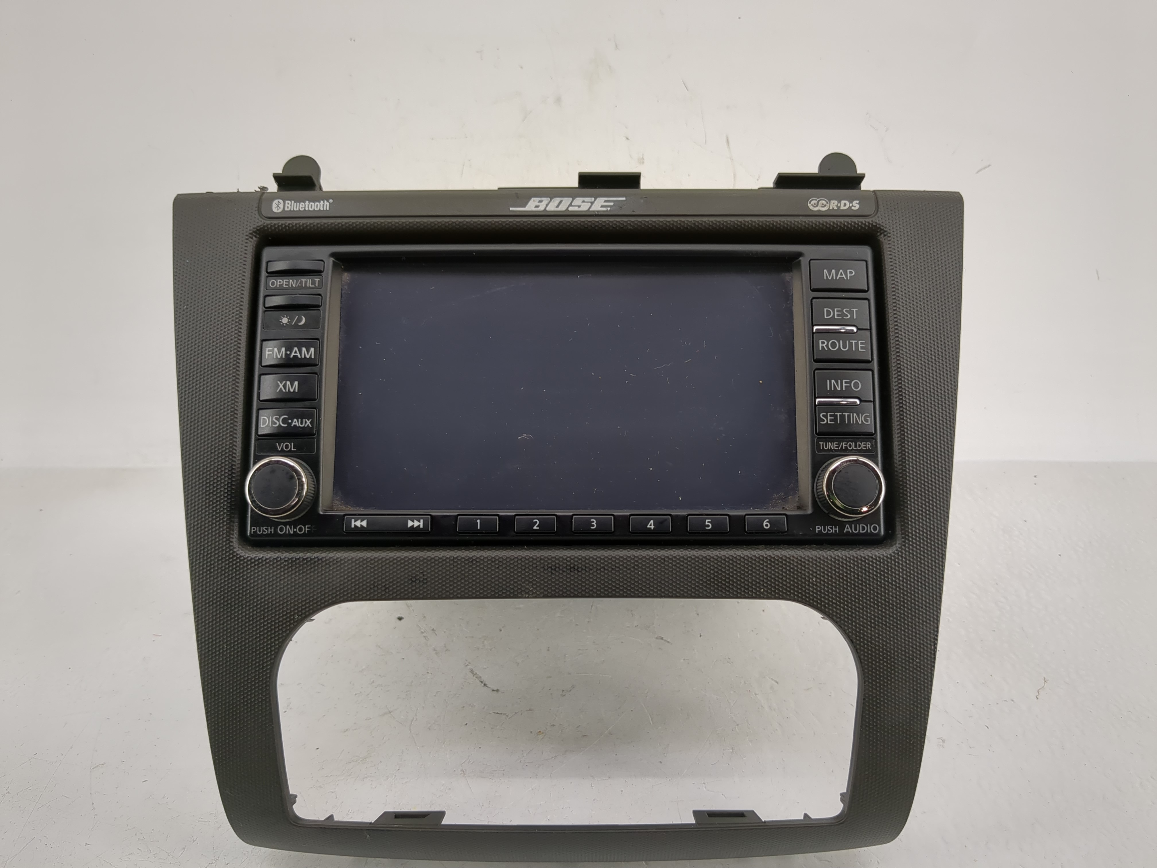 2010-2011 Nissan Altima Am Fm Cd Player Radio Receiver 1224137 - Oemusedautoparts1.com