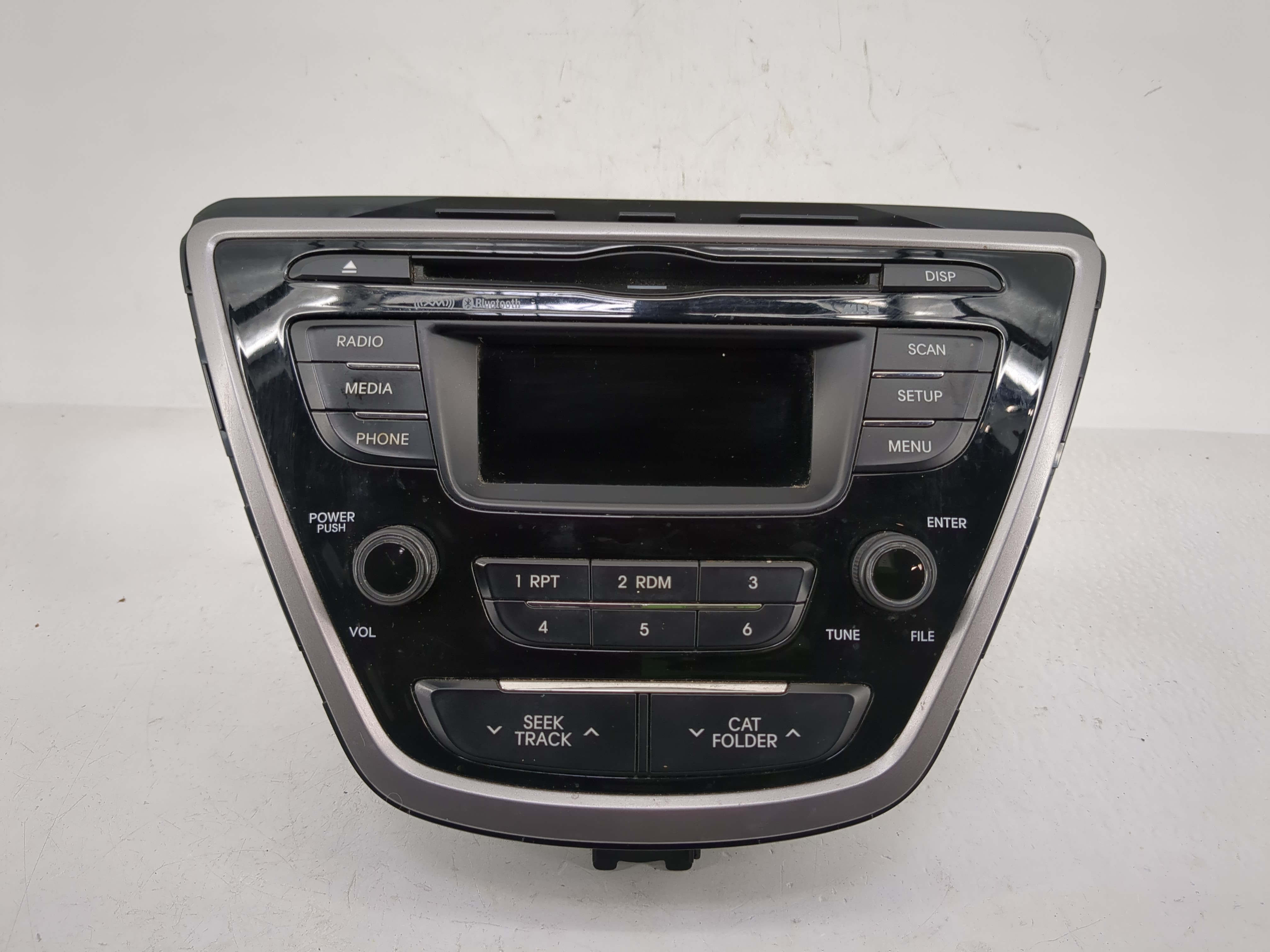2013-2013 Hyundai Elantra Am Fm Cd Player Radio Receiver 1224169 - Oemusedautoparts1.com